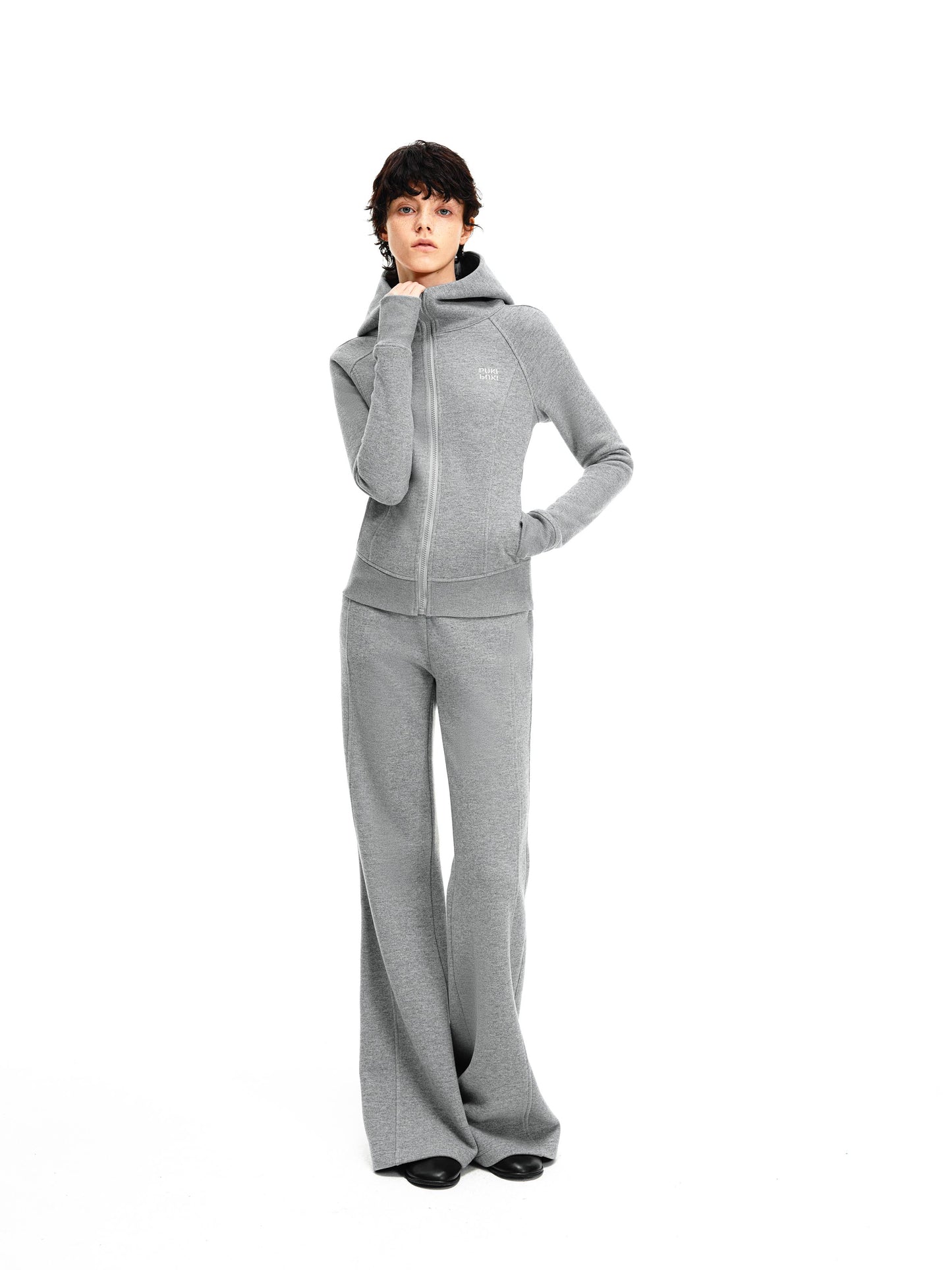Bodycon Zip-up Hoodie
