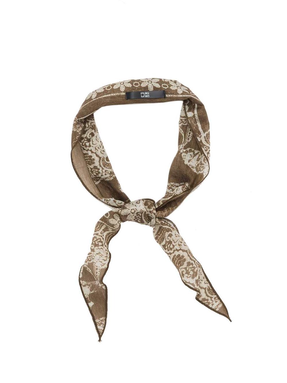 Retro Art Print Square Scarf