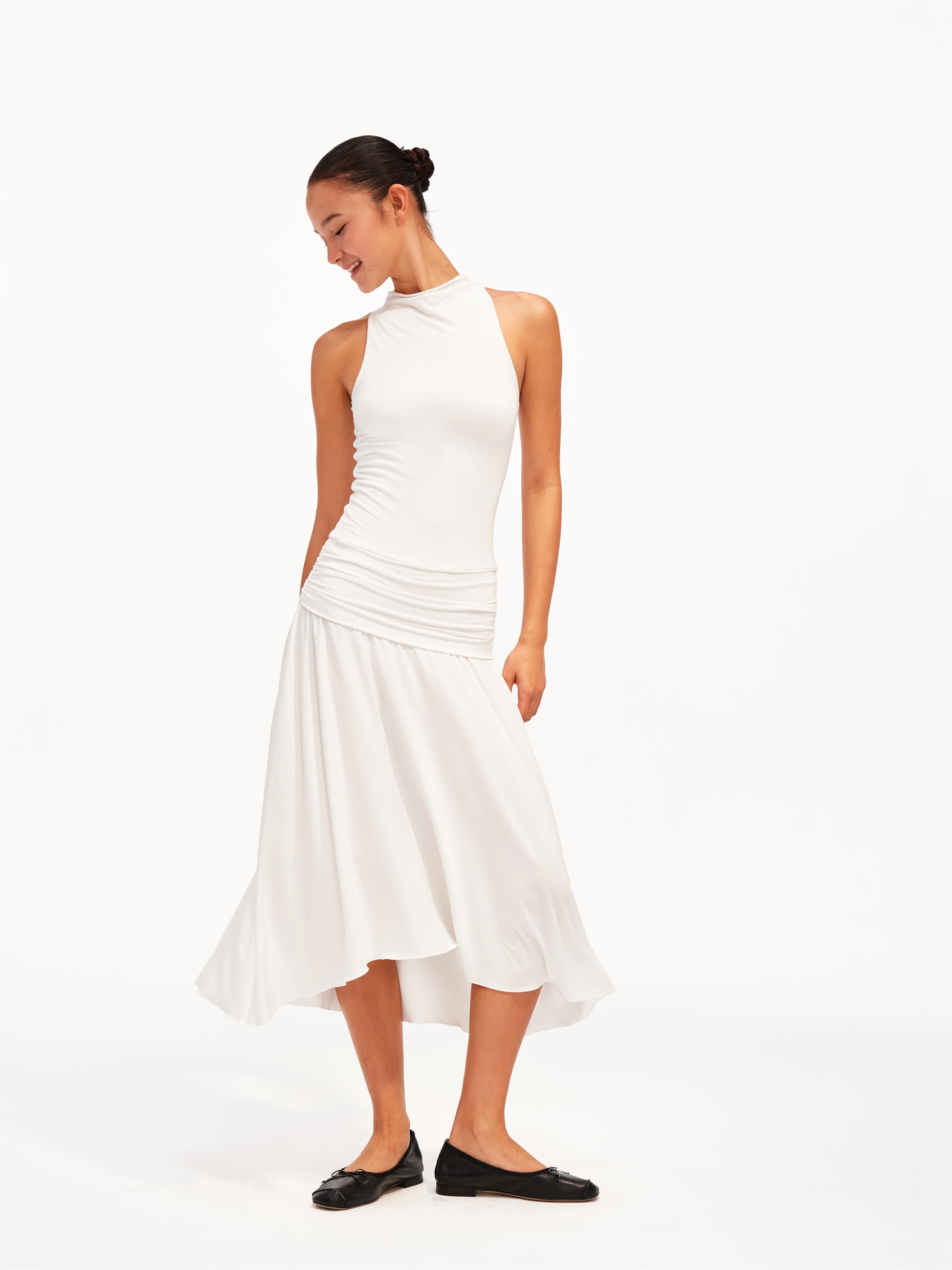 The Whisper Halter Dress M (4)
