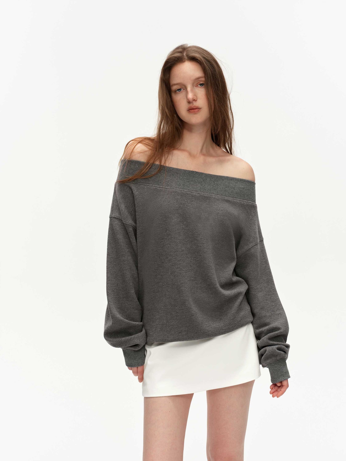 Cashmere Off-Shoulder Top
