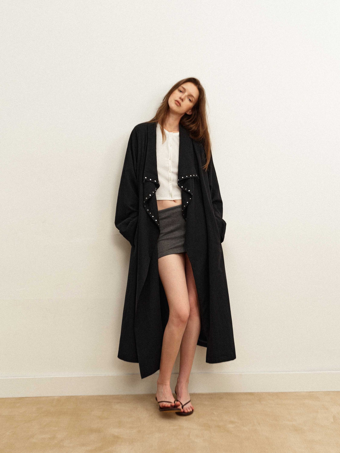 Slouchy Longline Trench