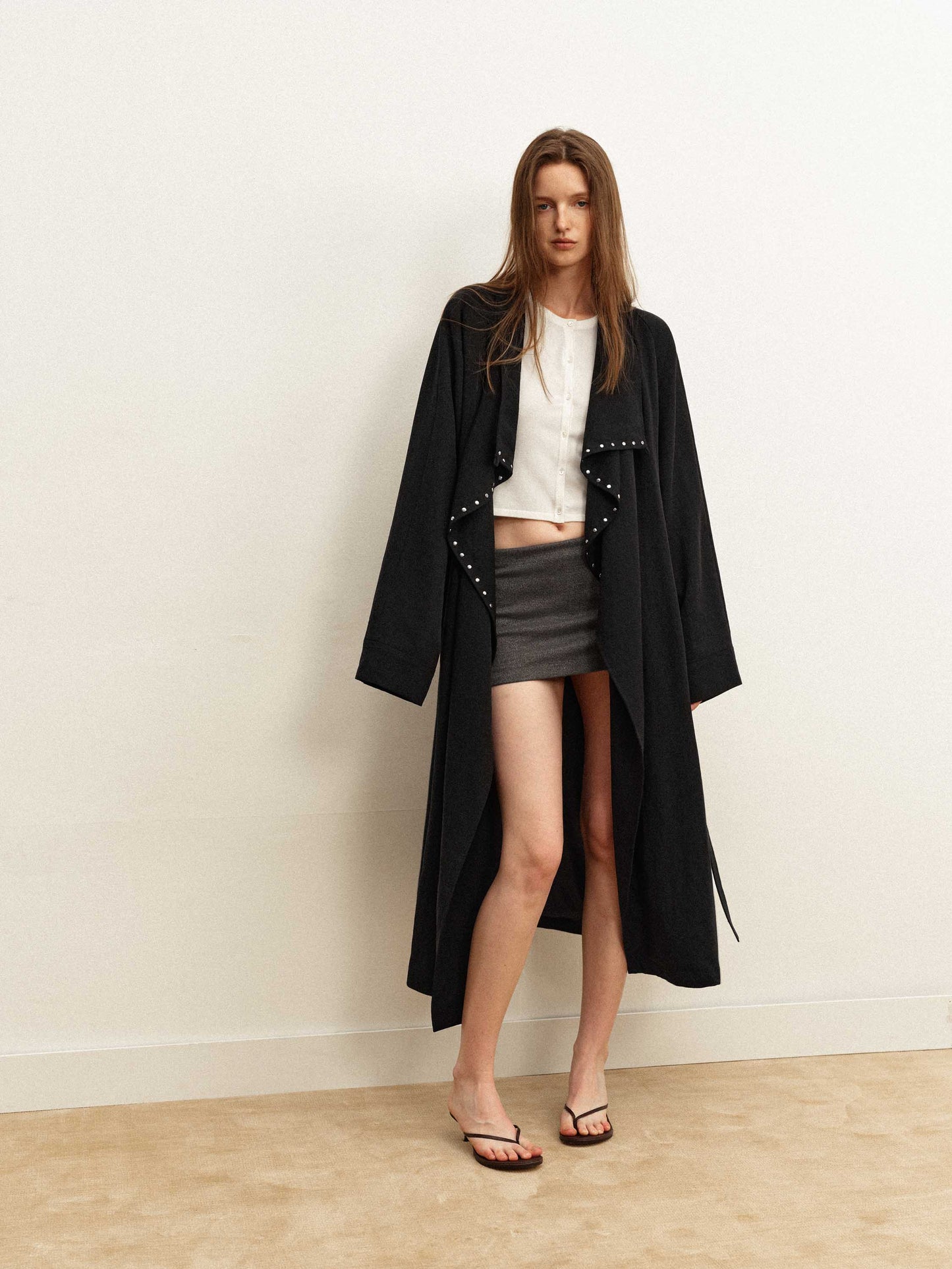 Slouchy Longline Trench