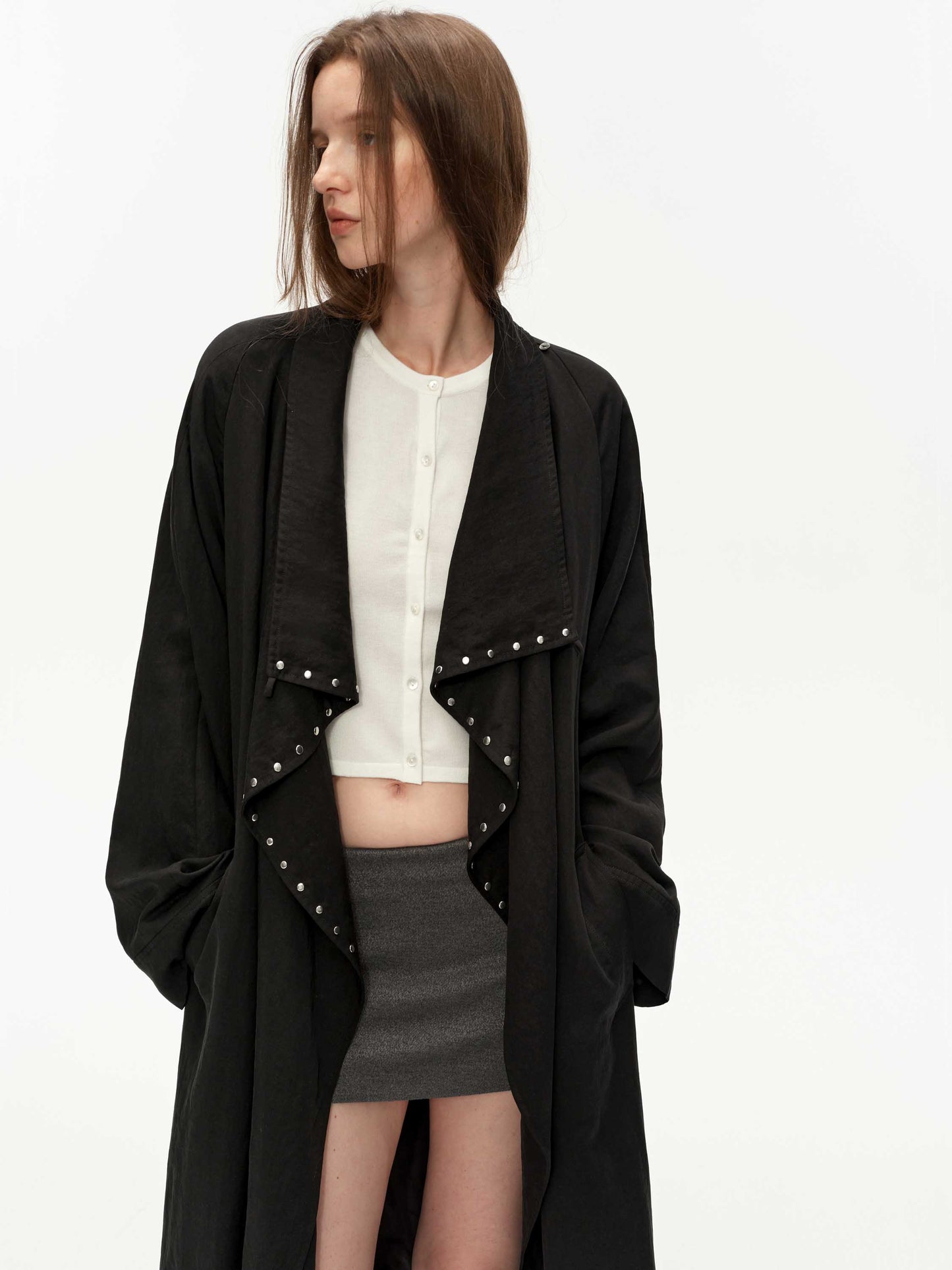 Slouchy Longline Trench