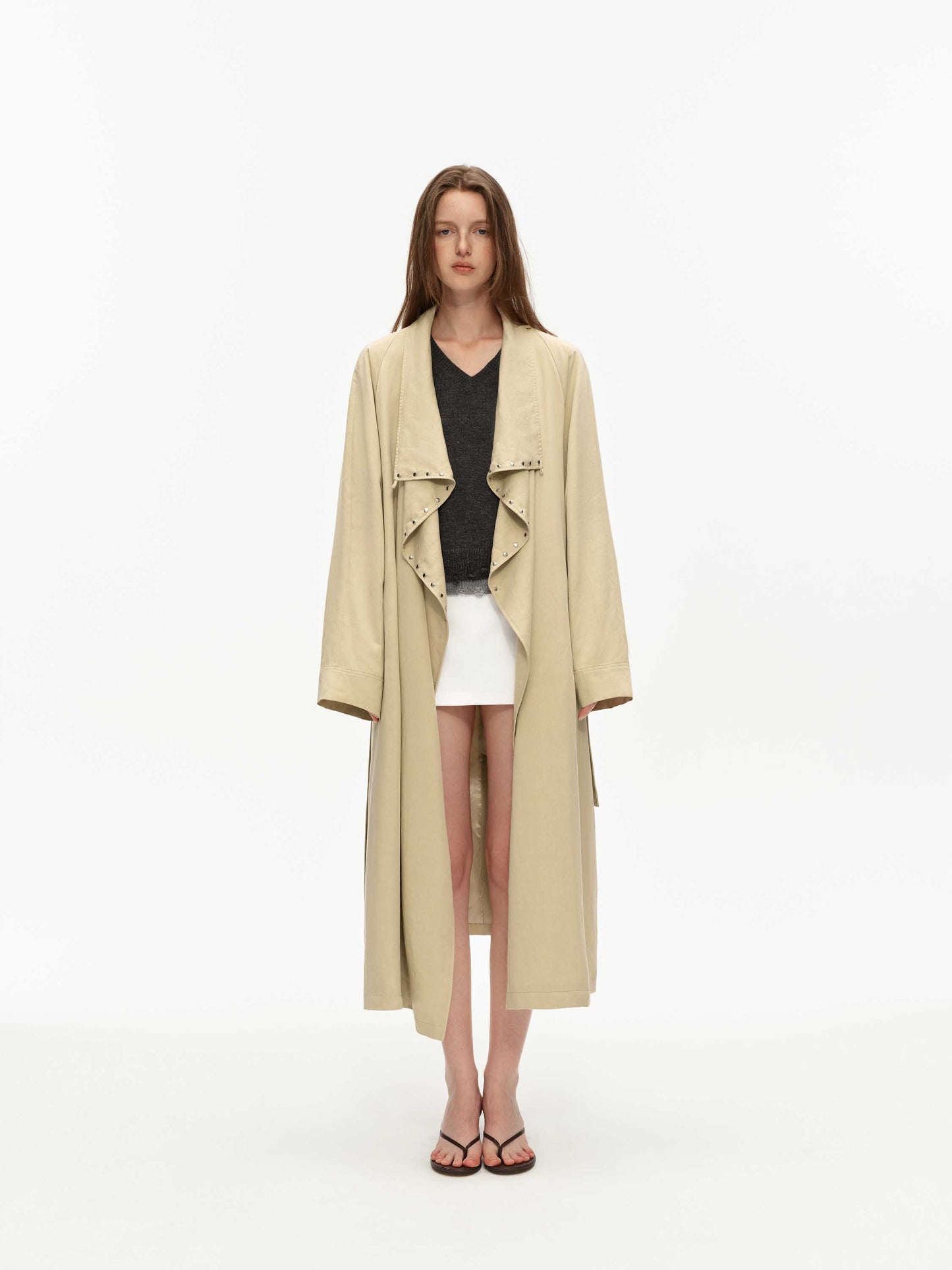 Slouchy Longline Trench