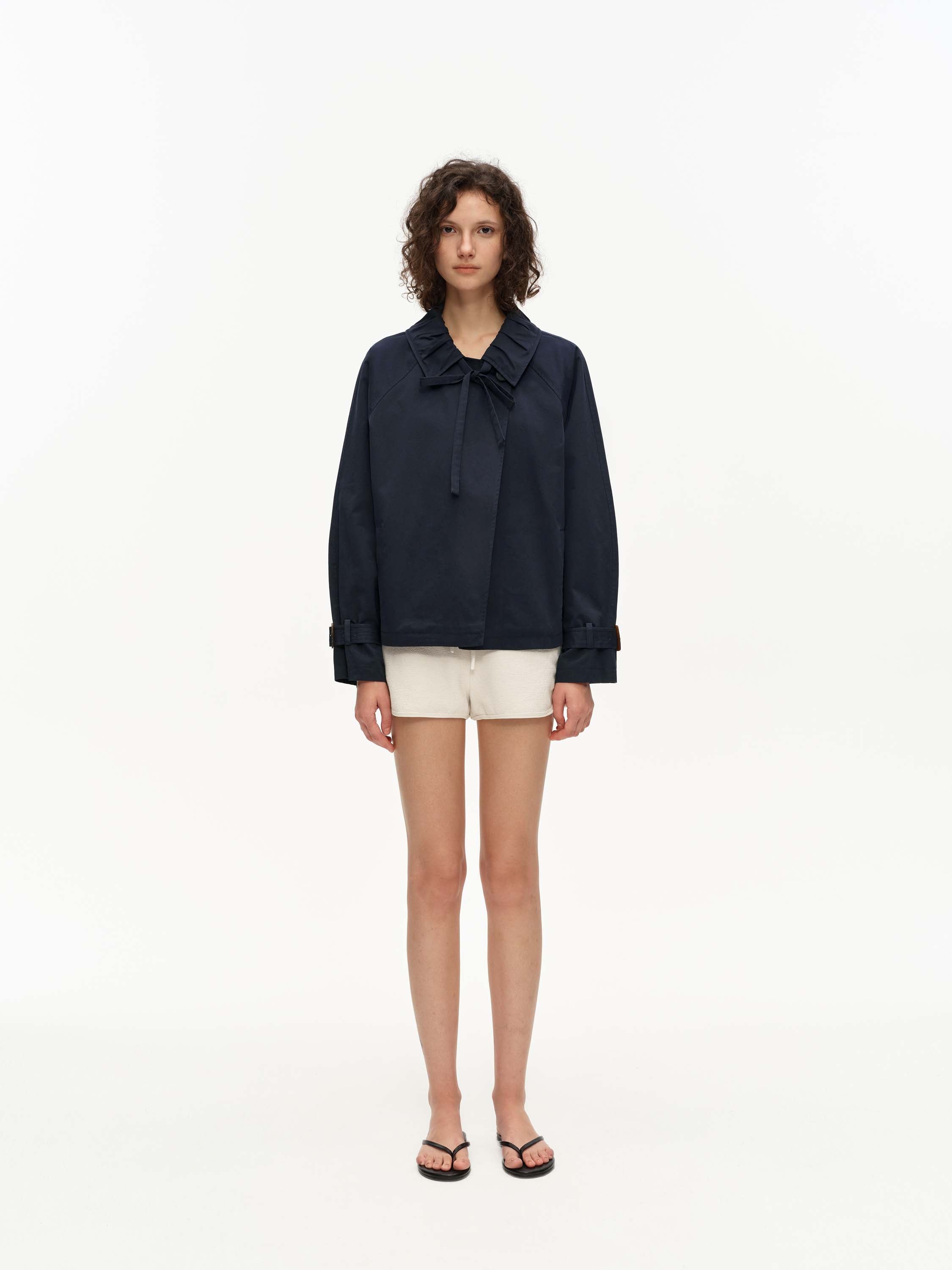 Boxy Short Trench
