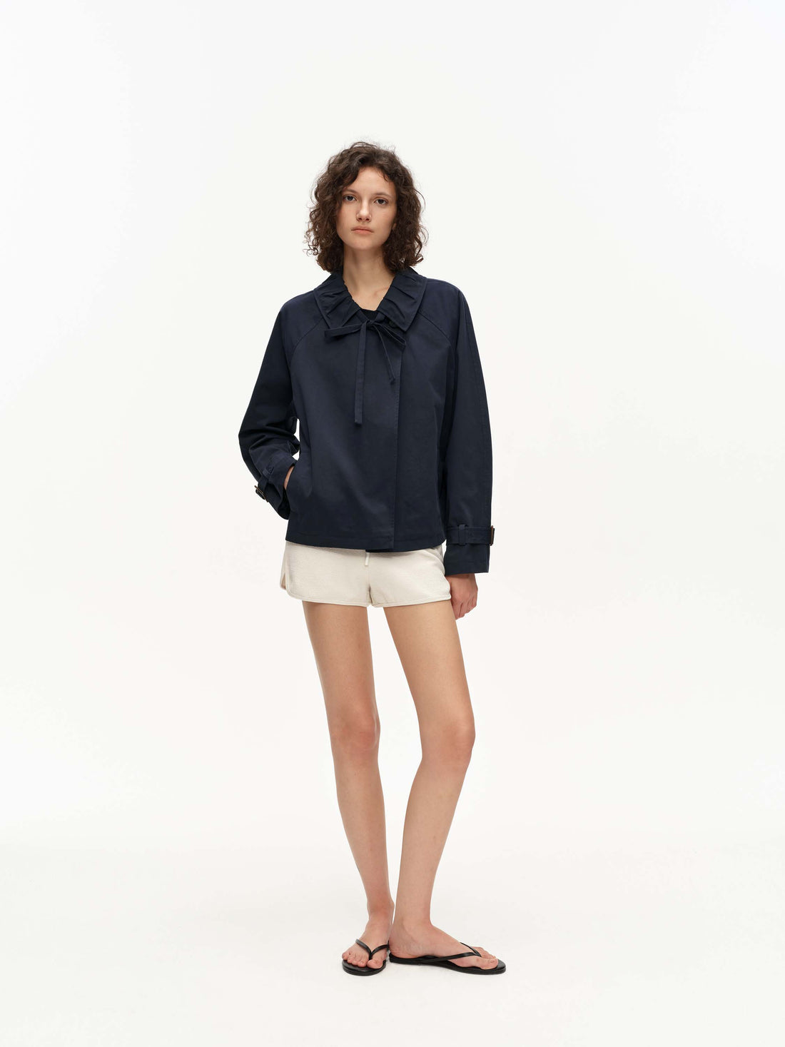 Boxy Short Trench