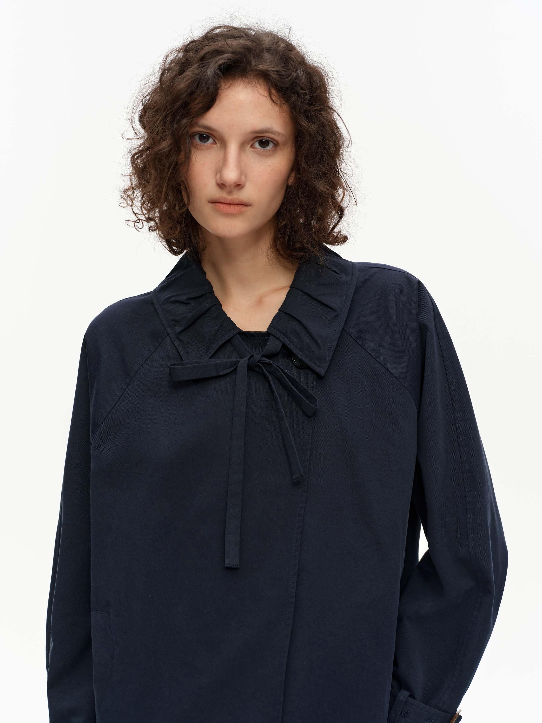 Boxy Short Trench