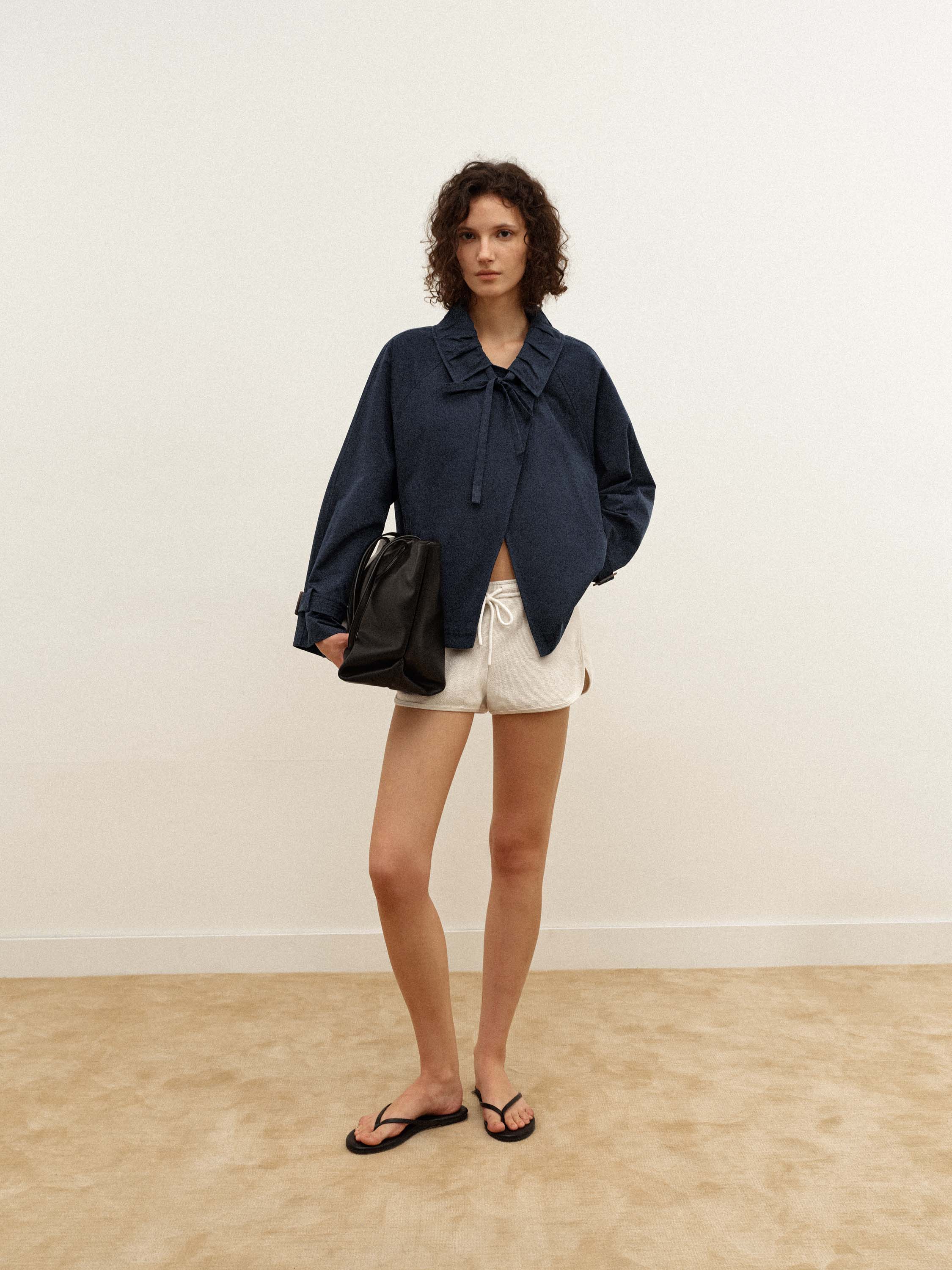 Boxy Short Trench