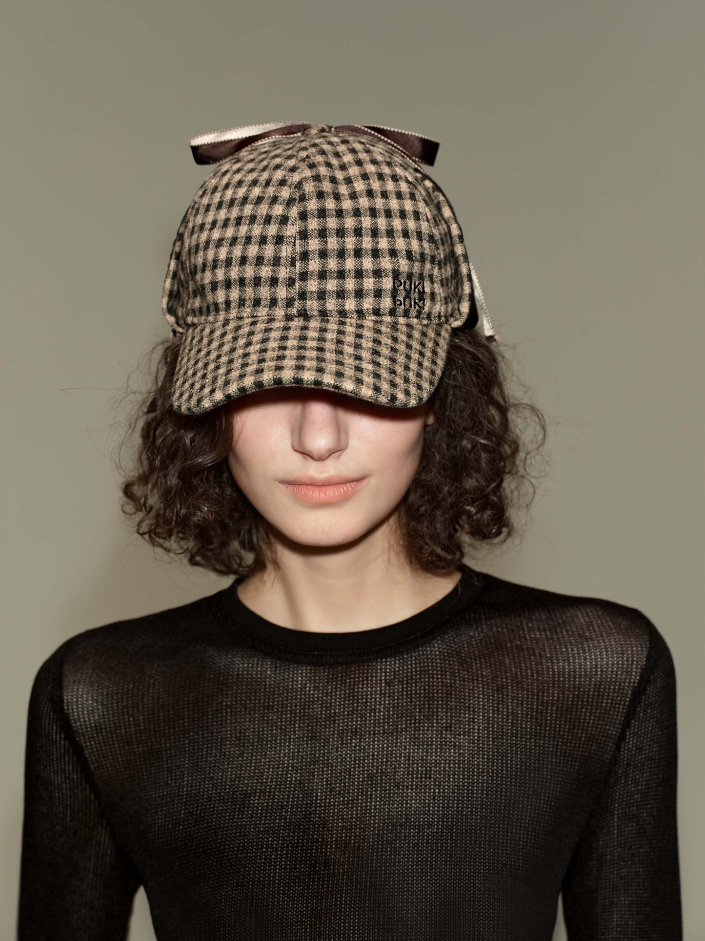 Plaid Earflap Hat
