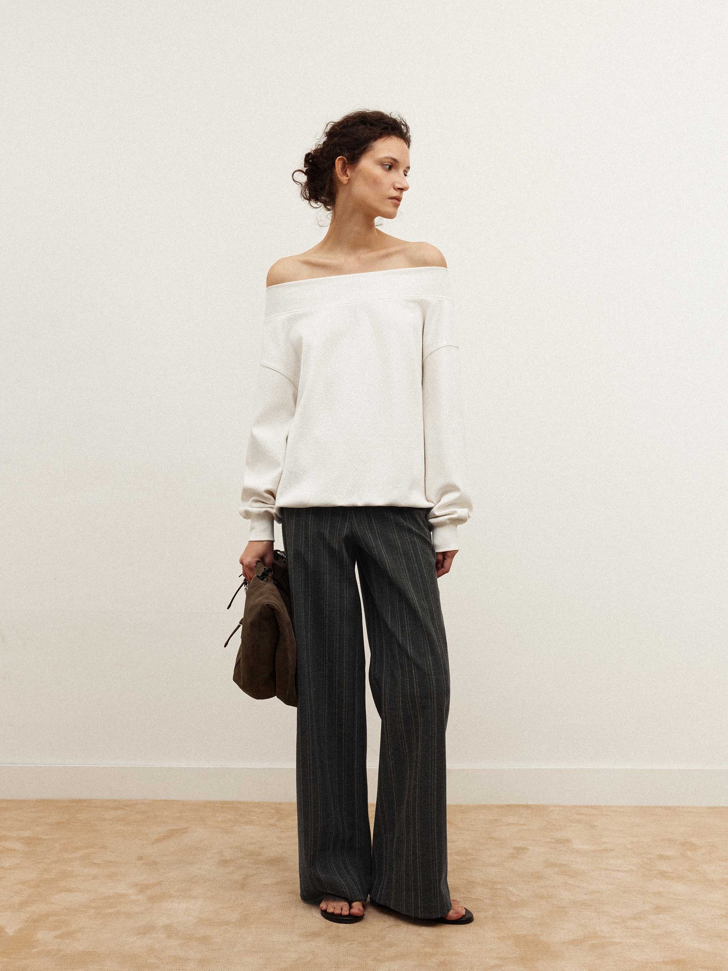 Cashmere Off-Shoulder Top