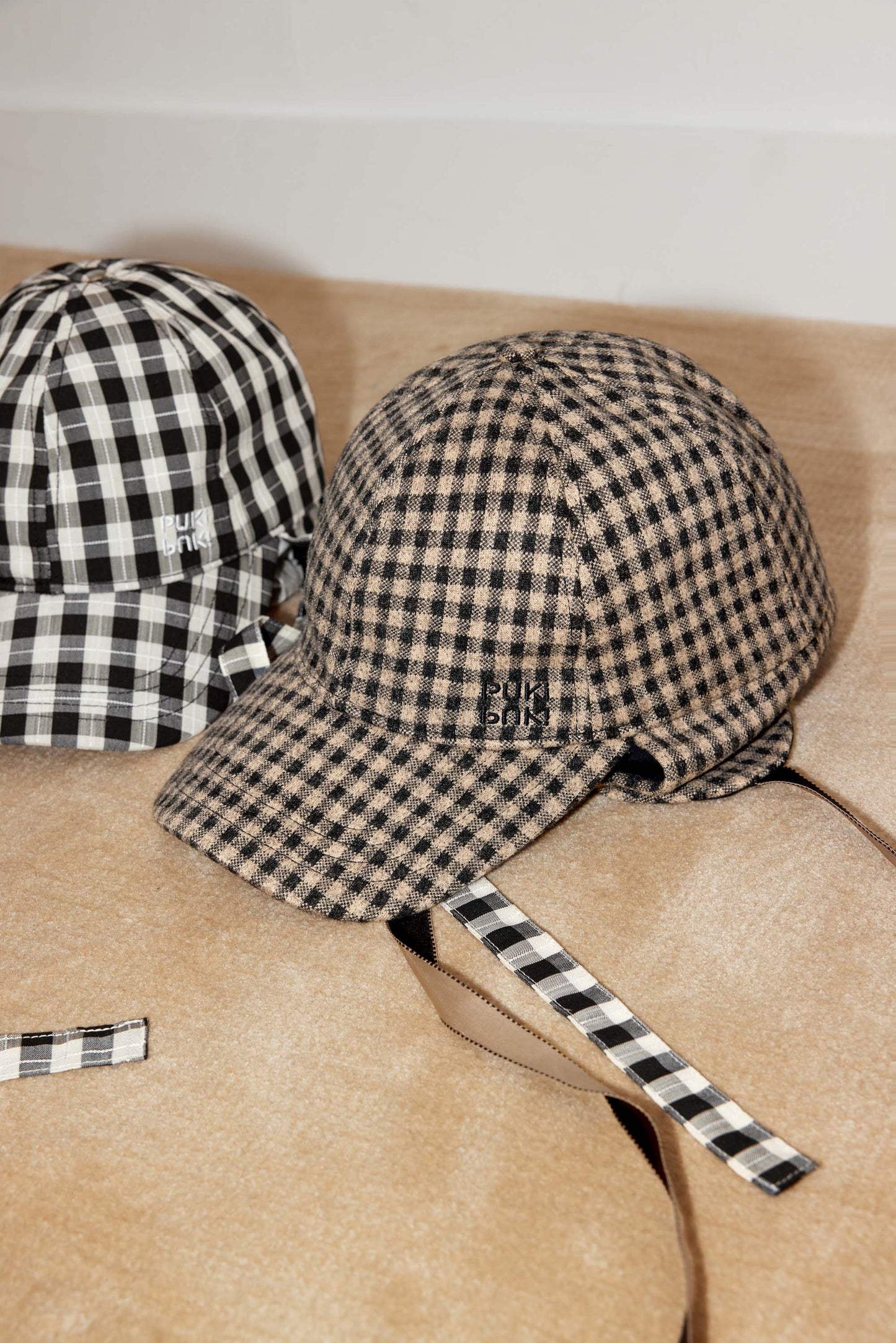 Plaid Earflap Hat