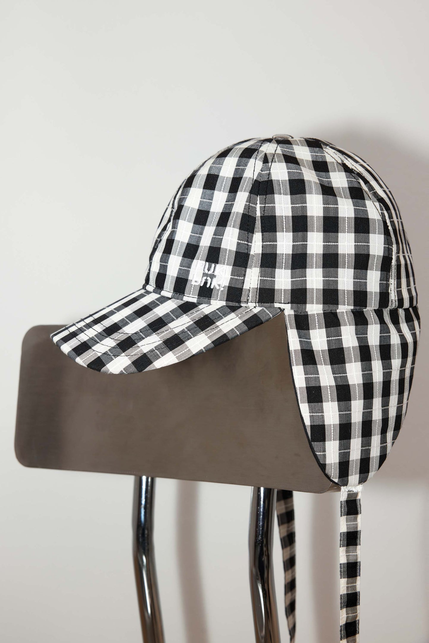 Plaid Earflap Hat