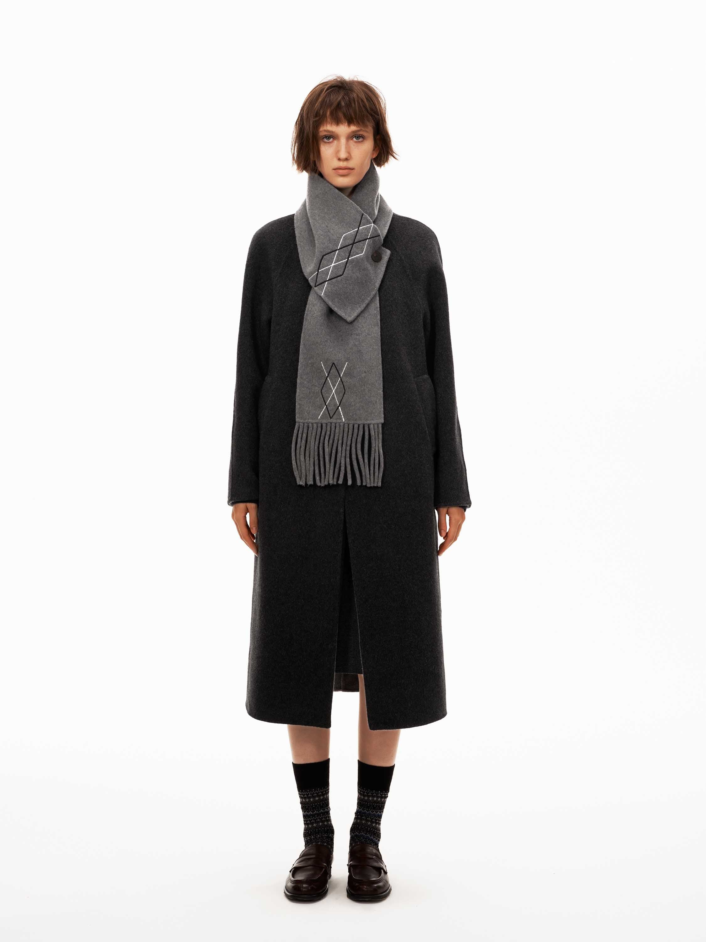 Reversible Wool Coat