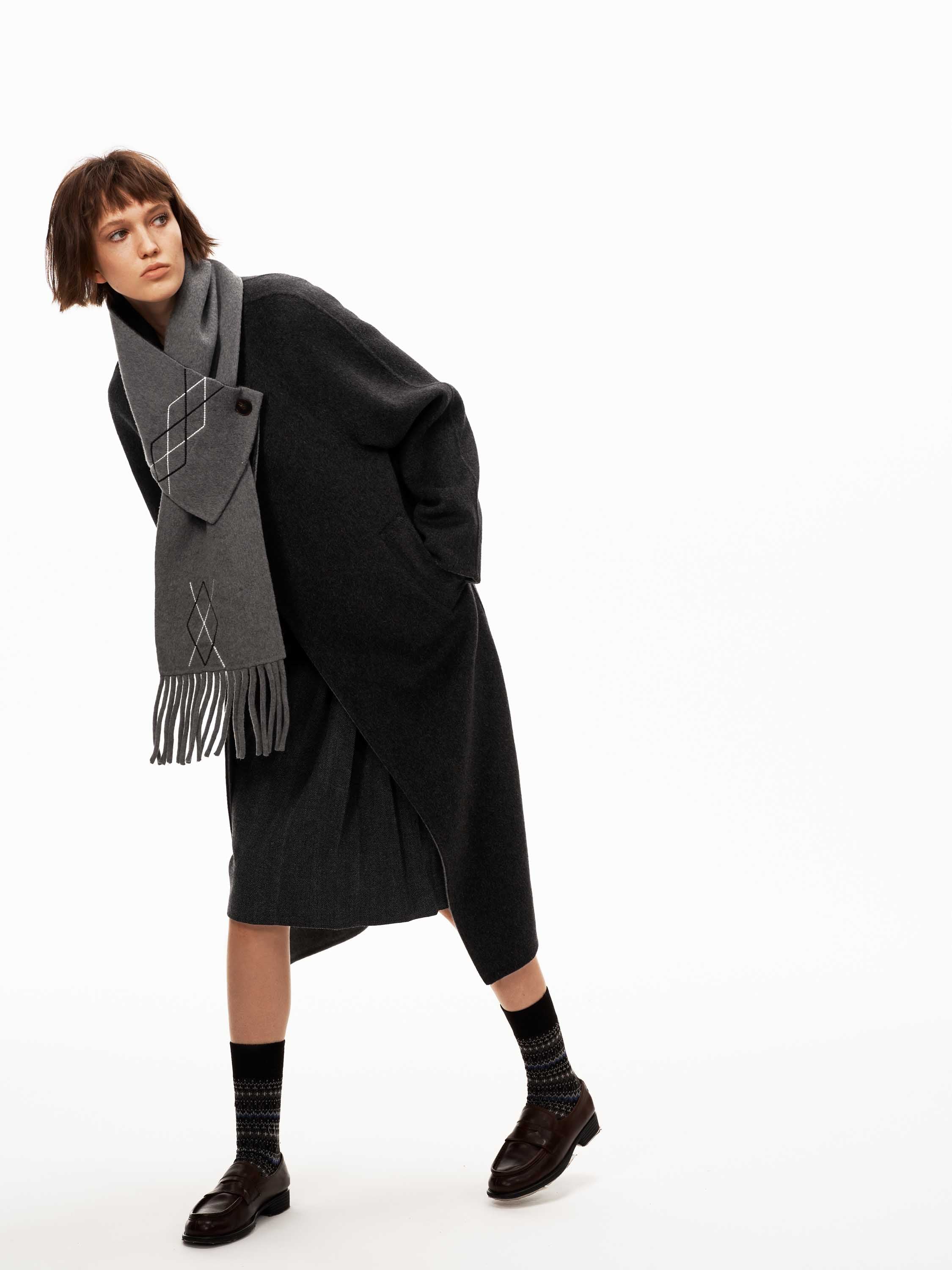 Reversible Wool Coat
