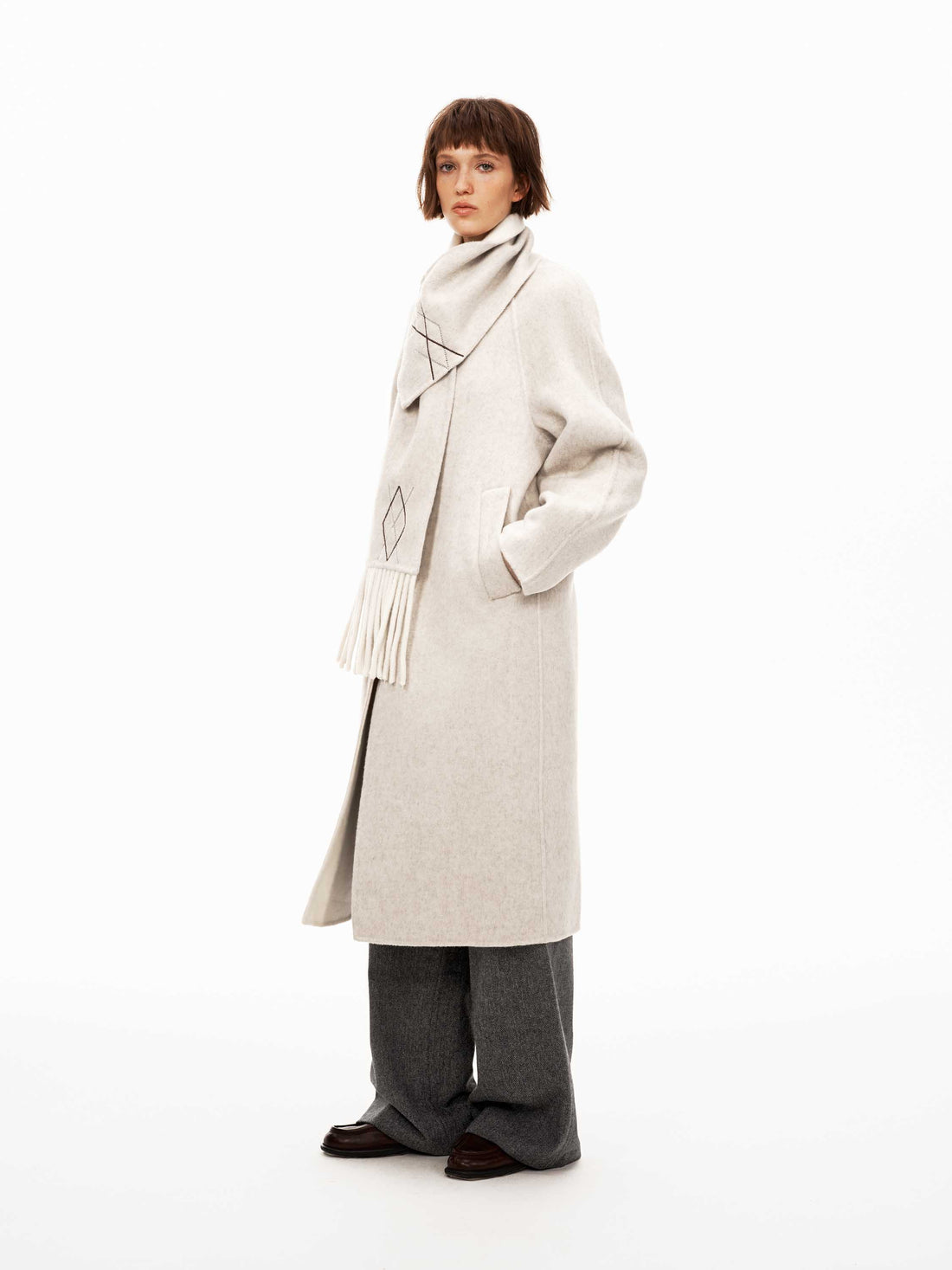 Reversible Wool Coat