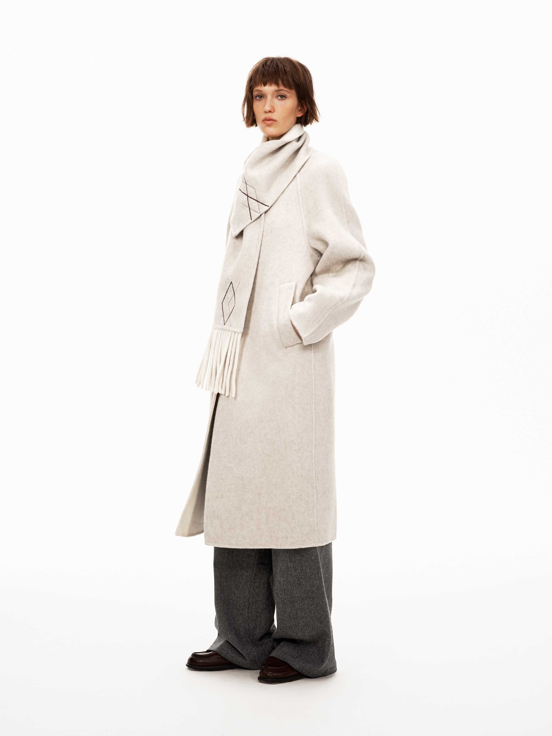 Reversible Wool Coat
