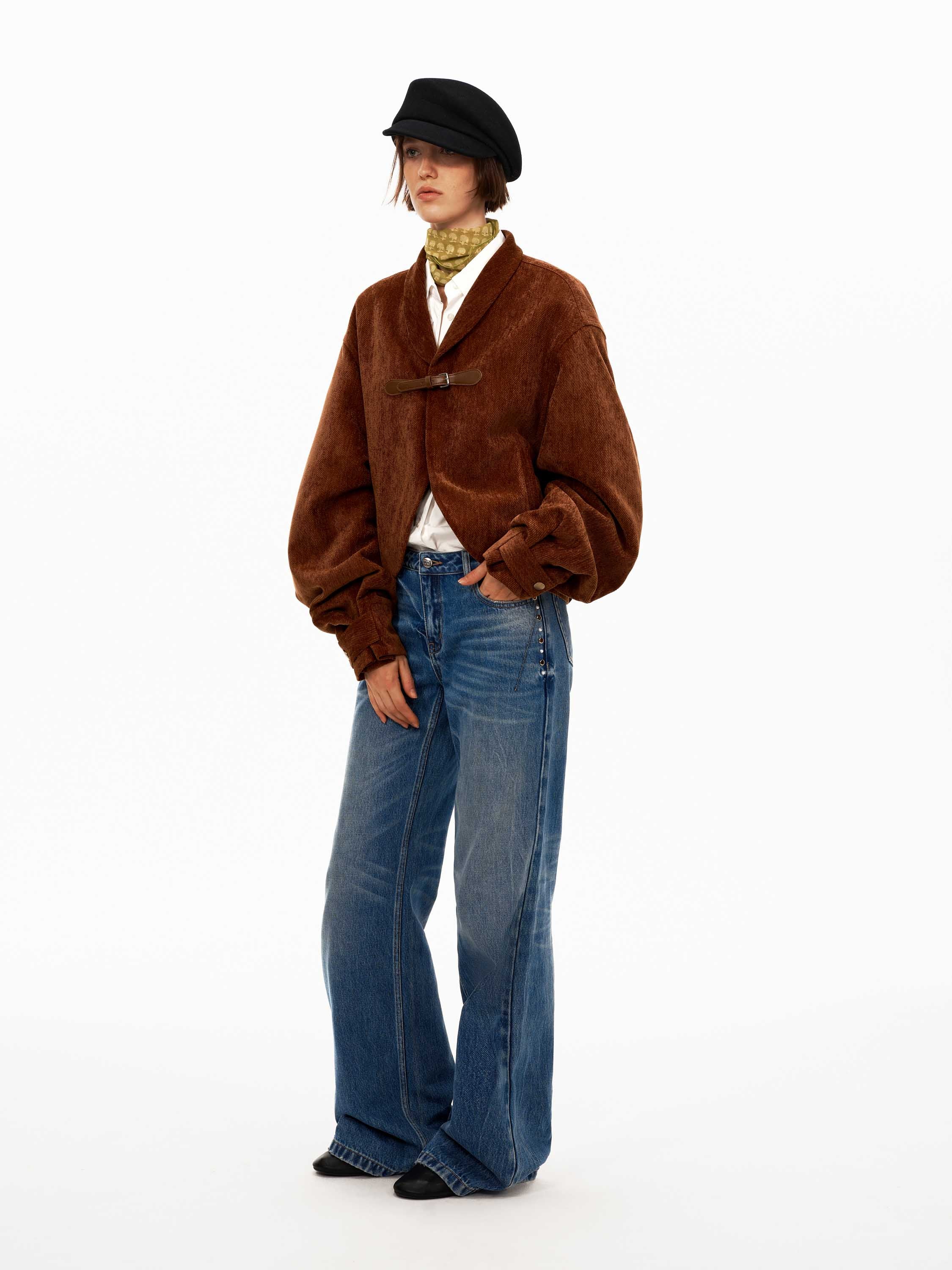 Oversize Brown Jacket