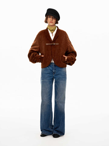 Oversize Brown Jacket