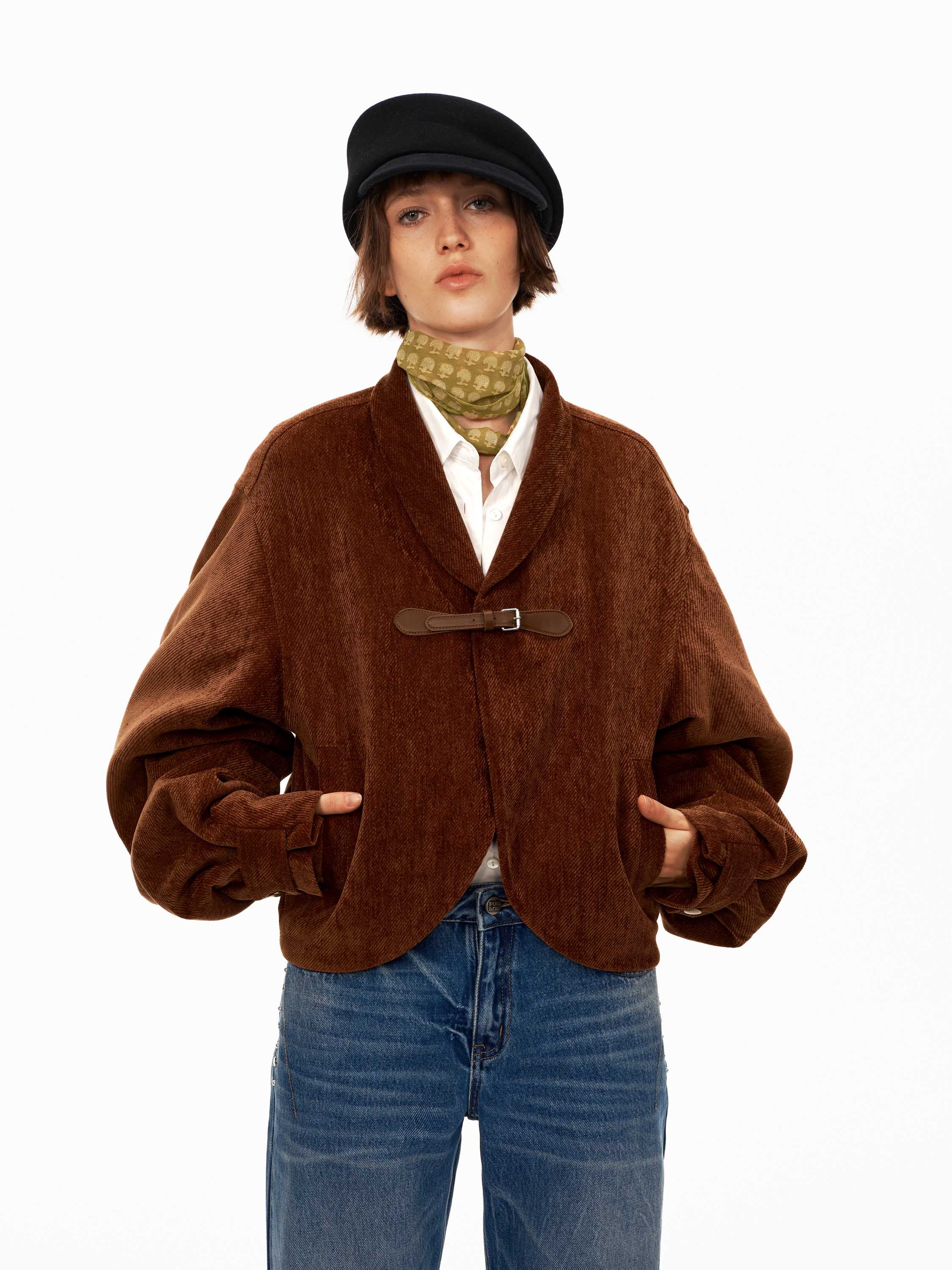 Oversize Brown Jacket