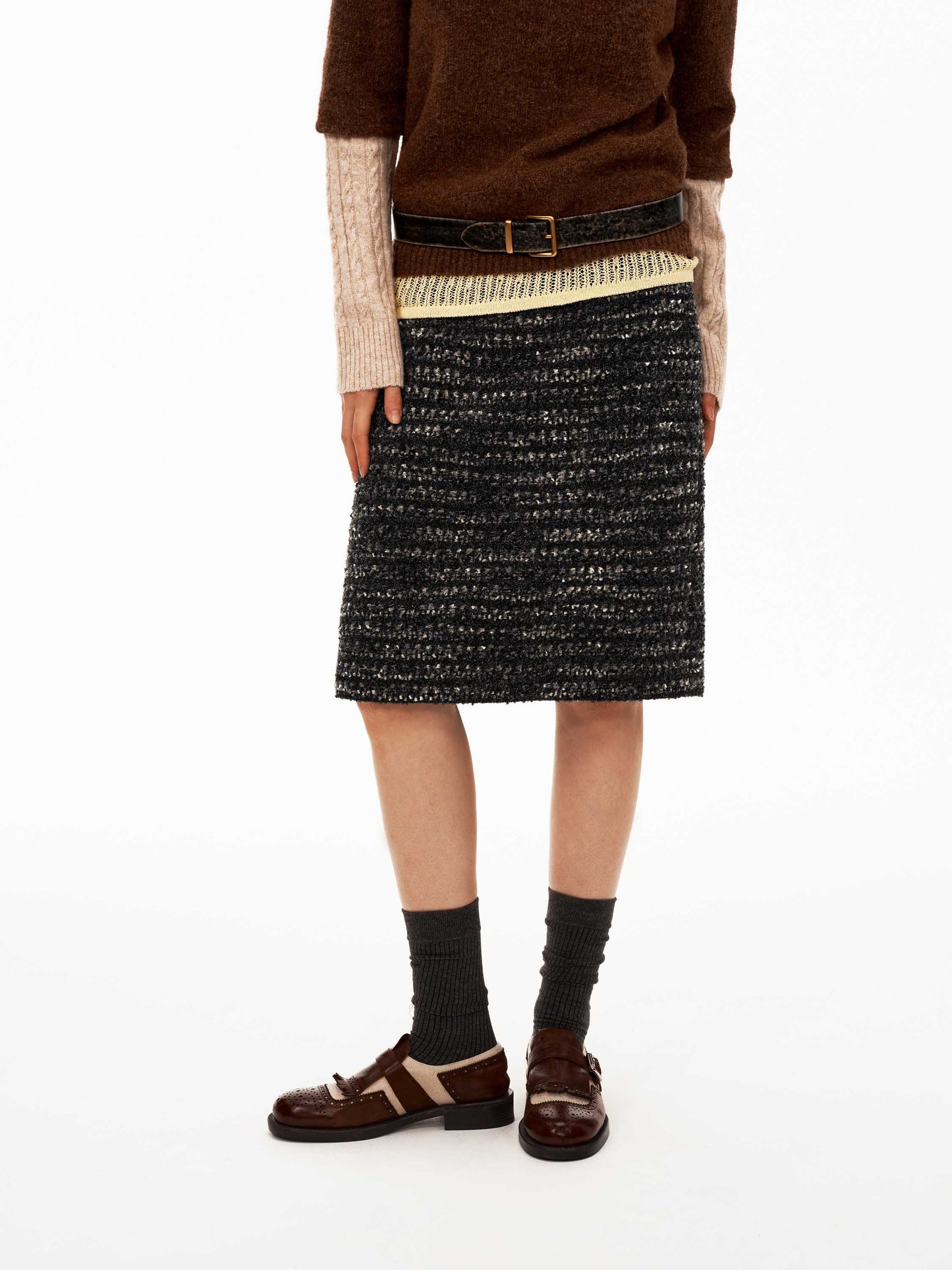 Tweed Skirt