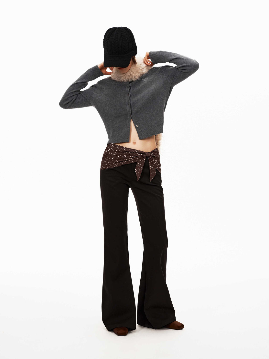 Two-in-one Flare Pant