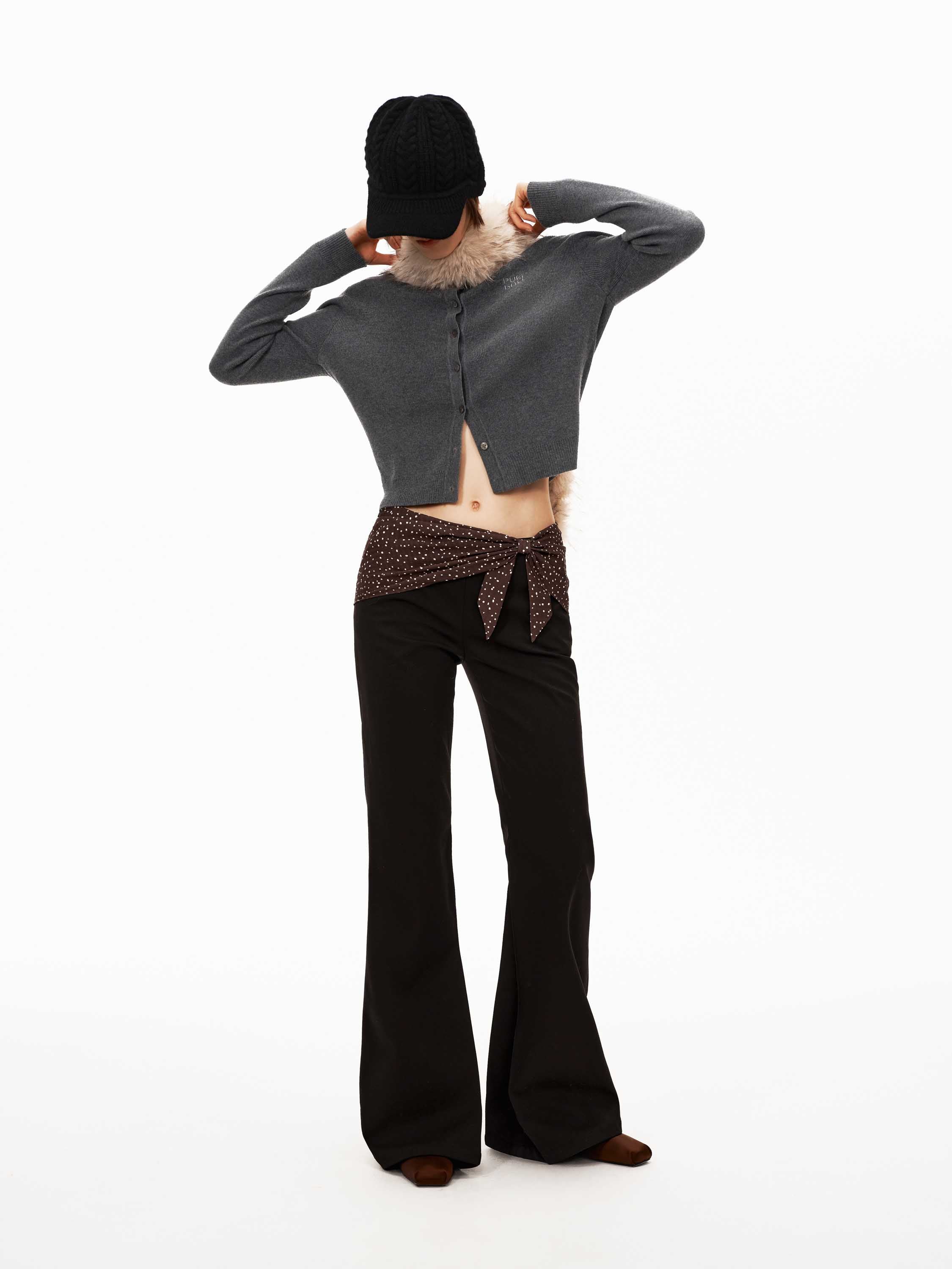 Two-in-one Flare Pant
