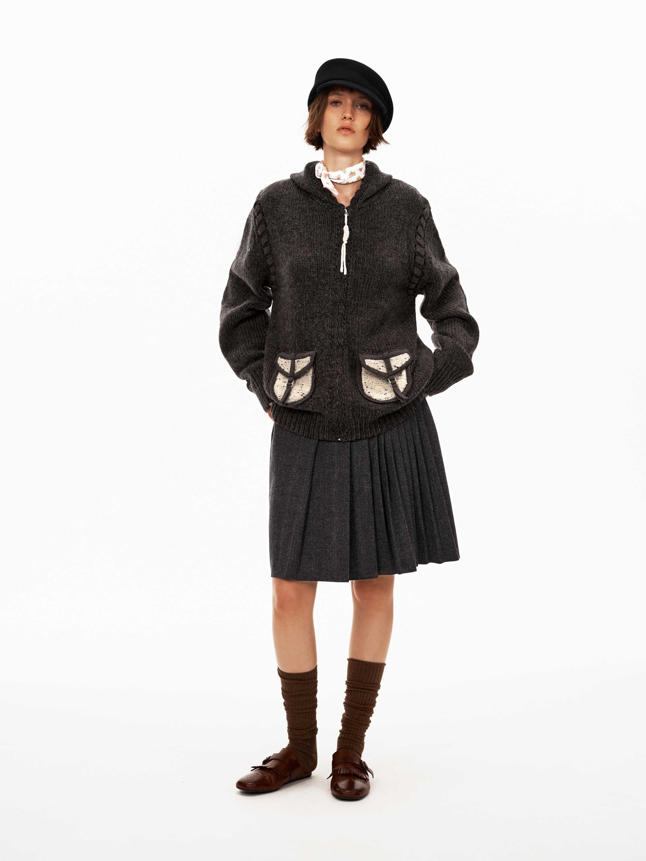 Pocket Sweater Jacket