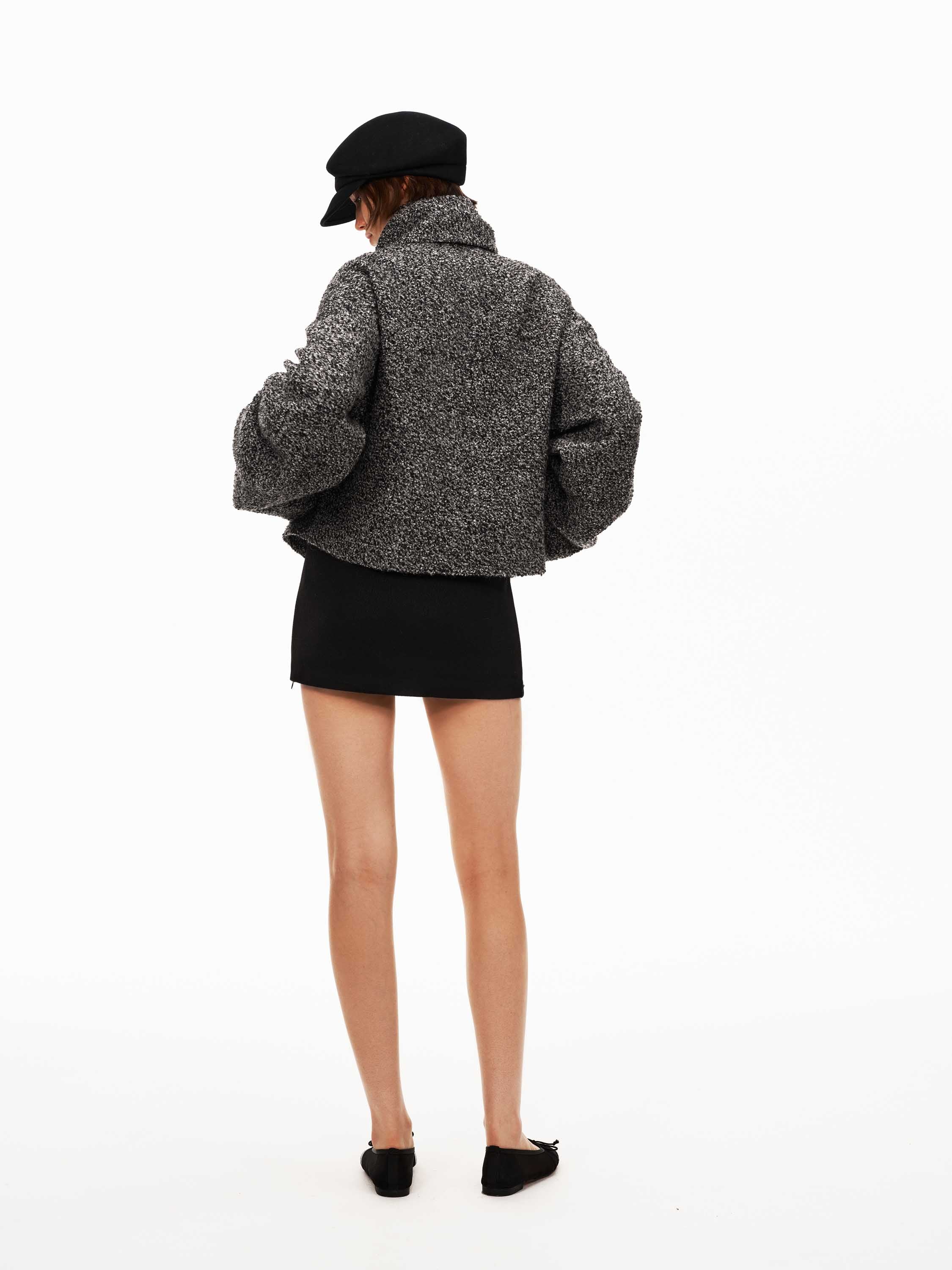 Snood Collar Coat