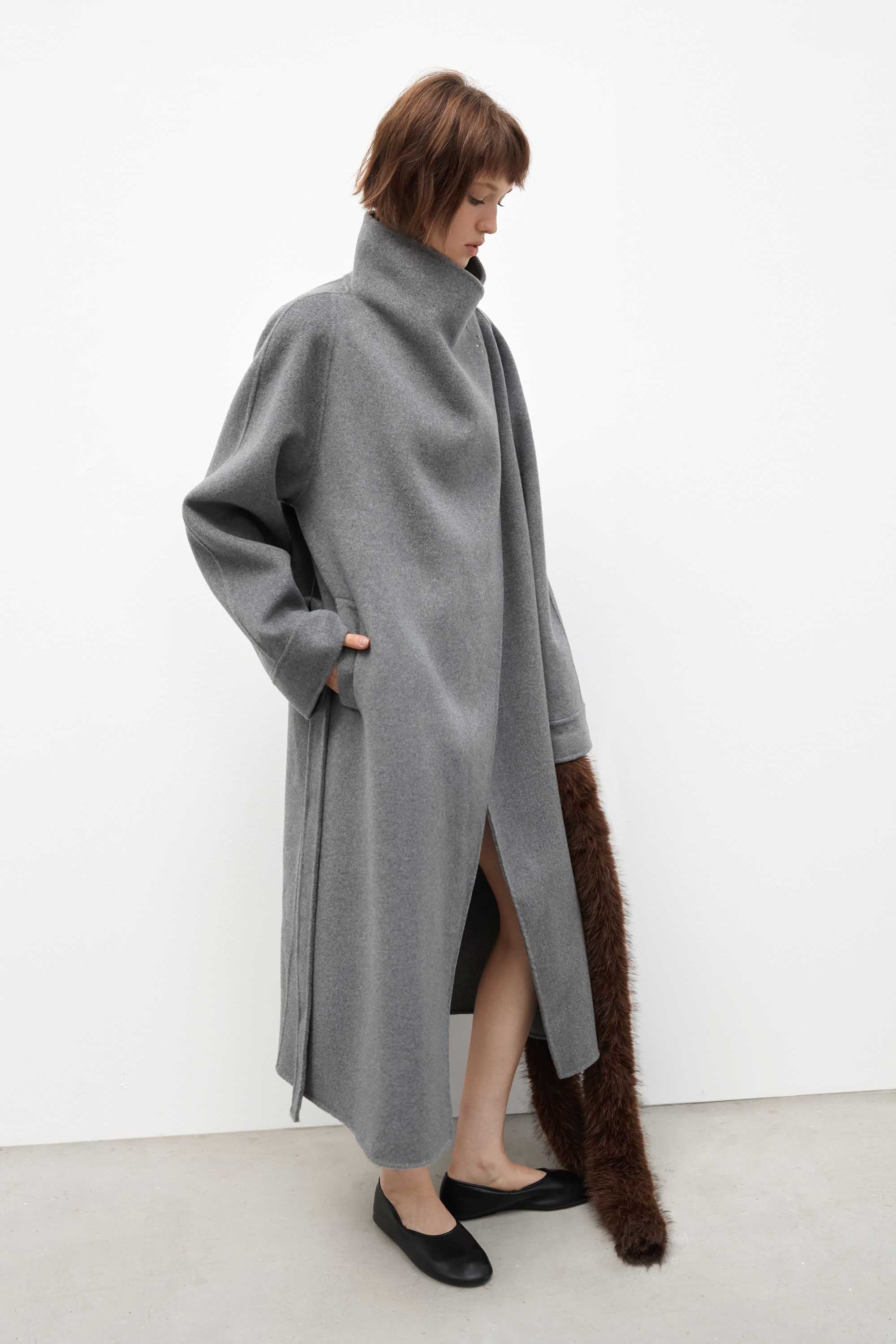 Double-Faced Wool Coat