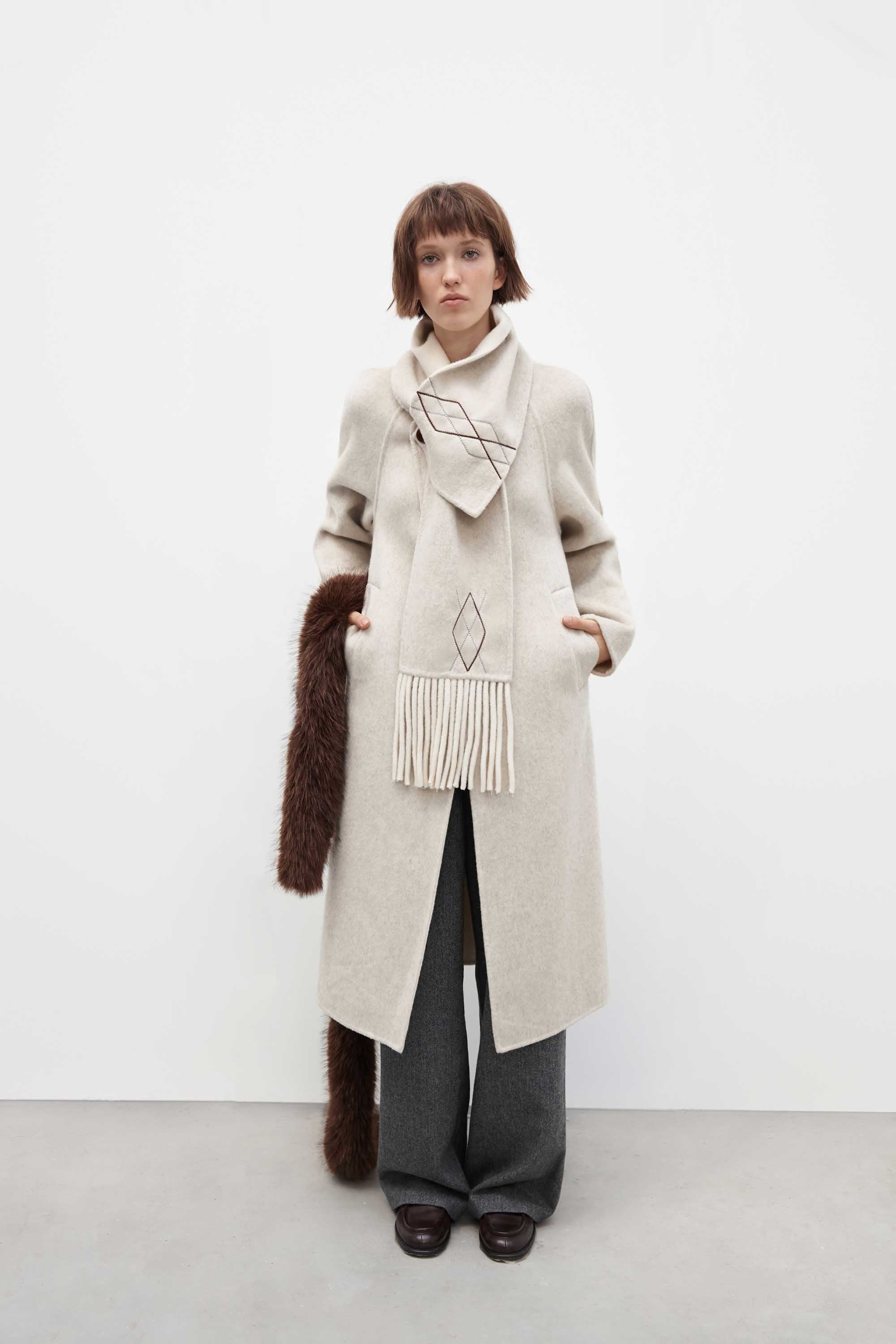 Reversible Wool Coat