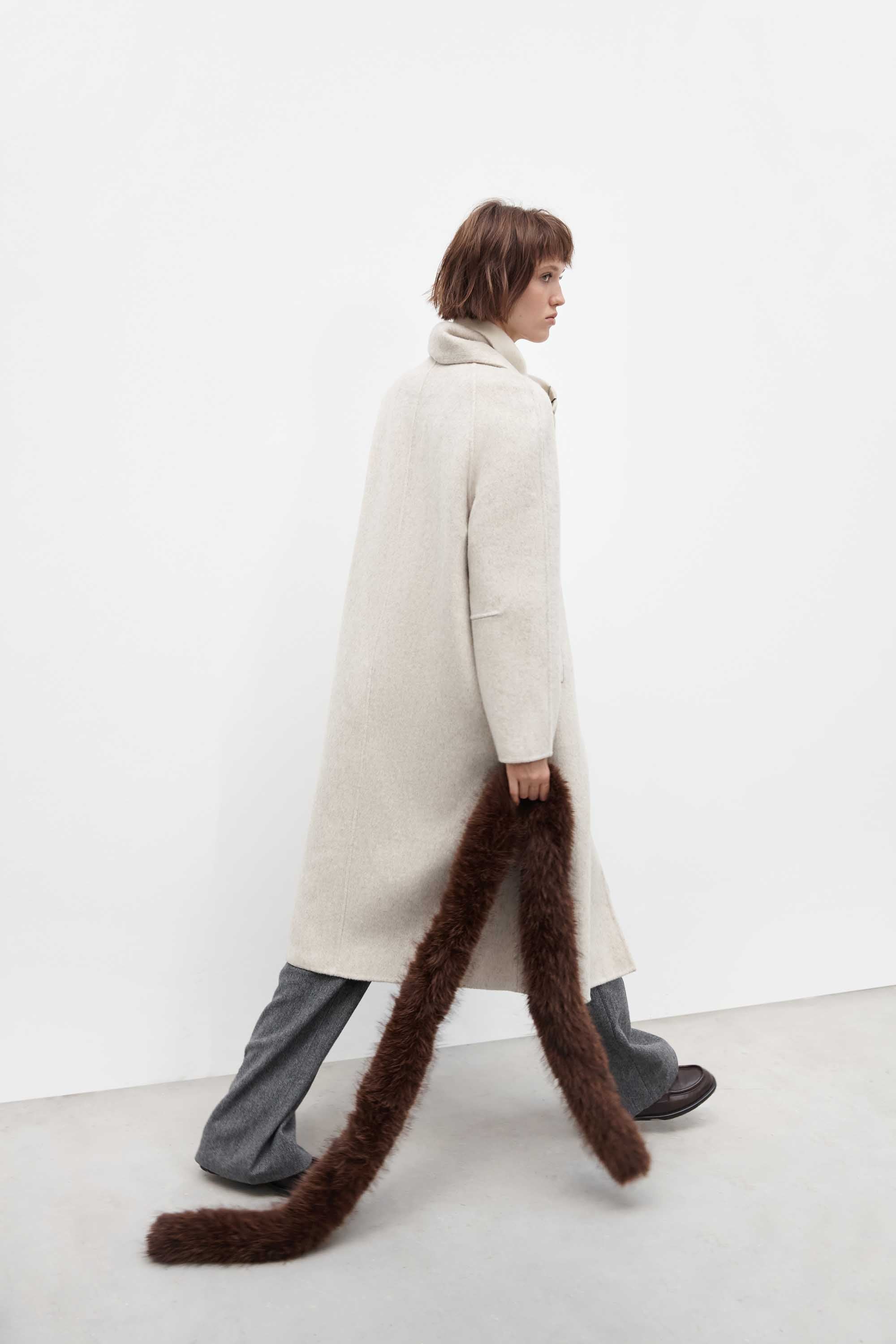 Reversible Wool Coat