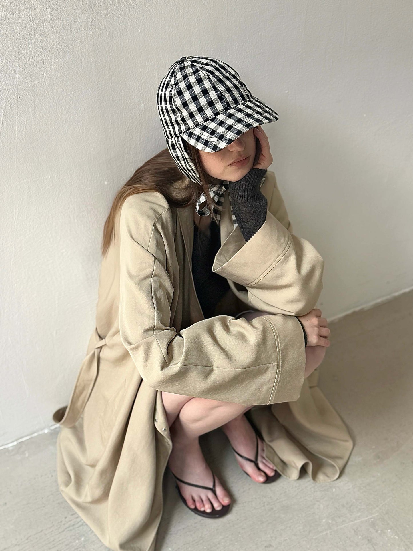 Plaid Earflap Hat