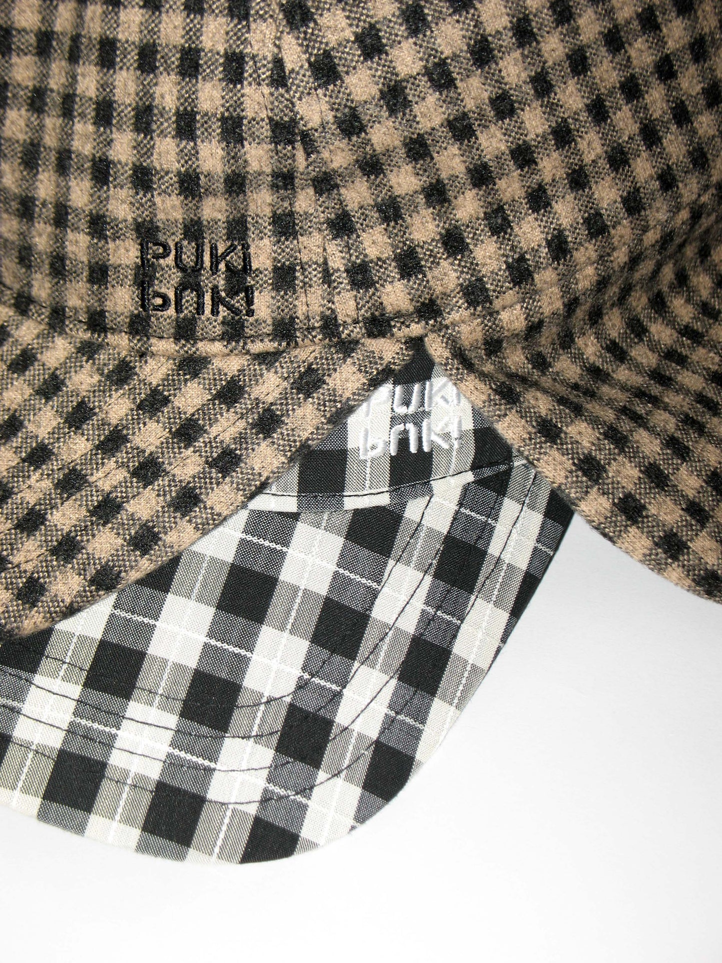Plaid Earflap Hat
