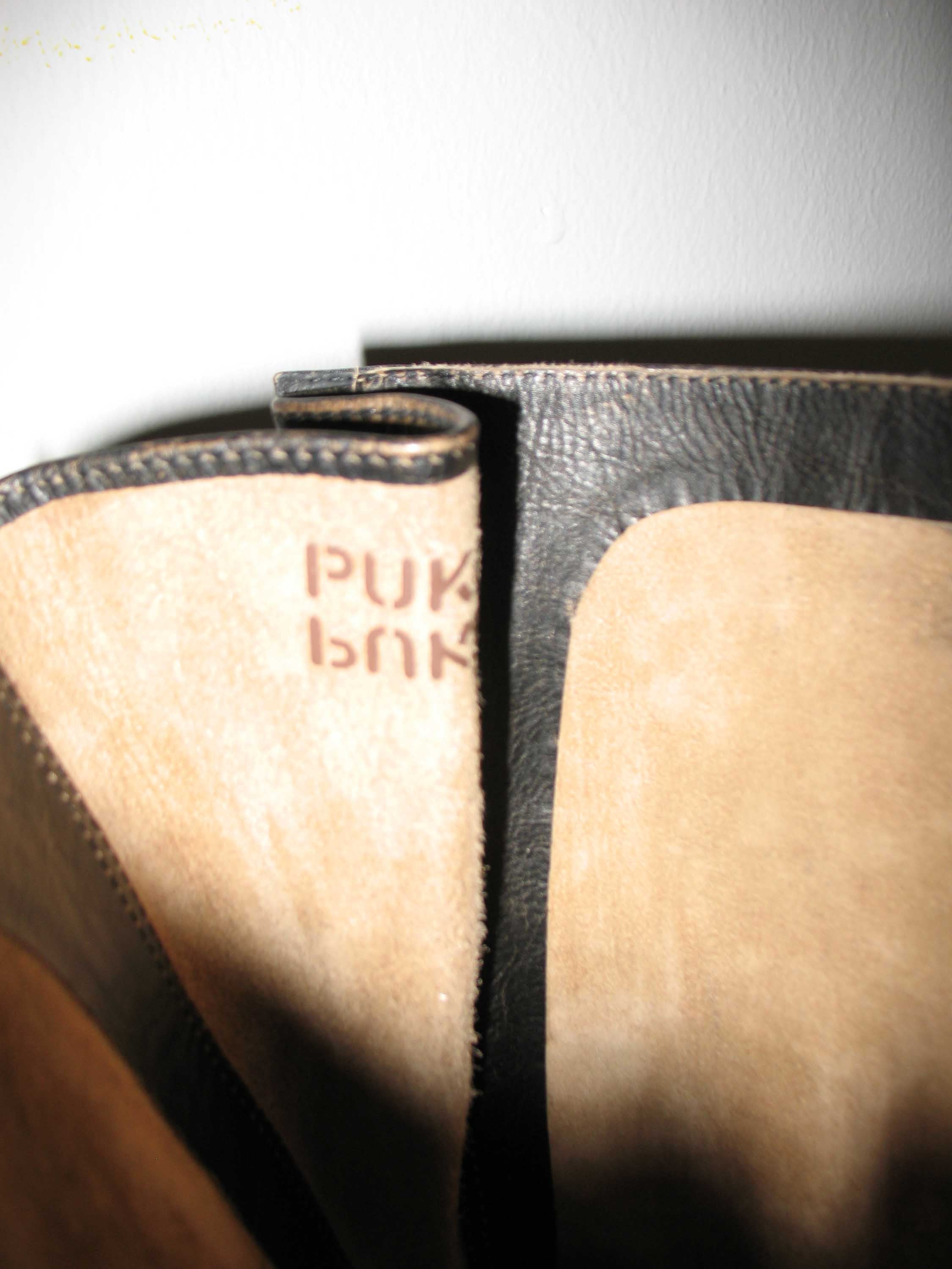 Lace-up Leather Boots
