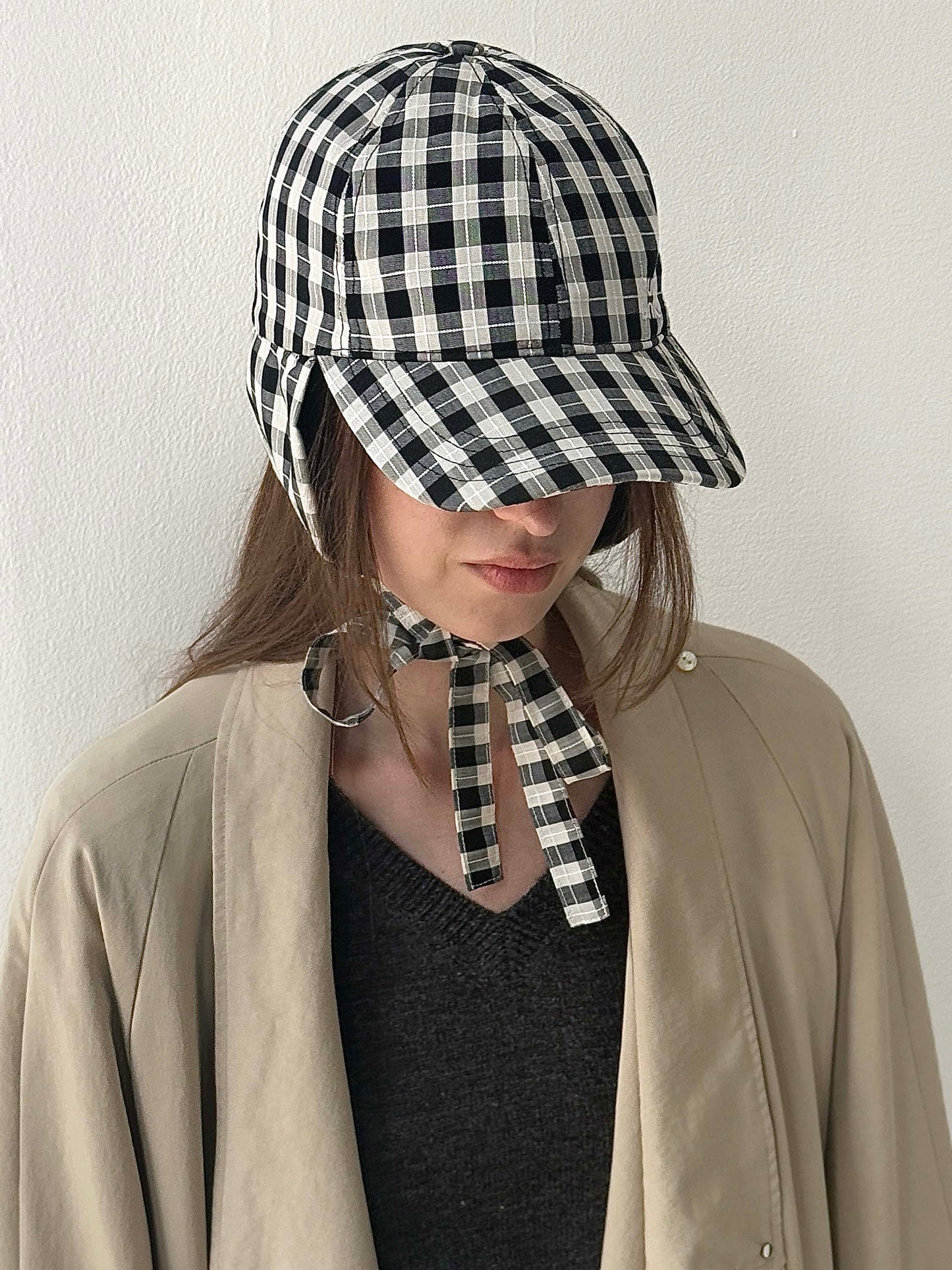 Plaid Earflap Hat