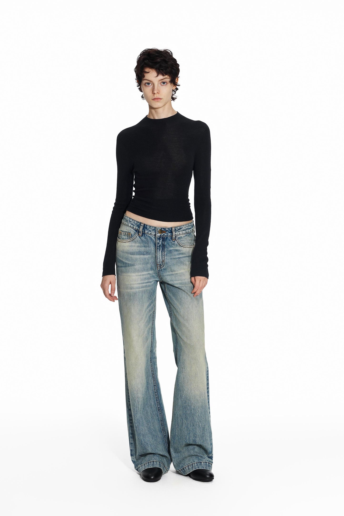 Blue Straight Jeans