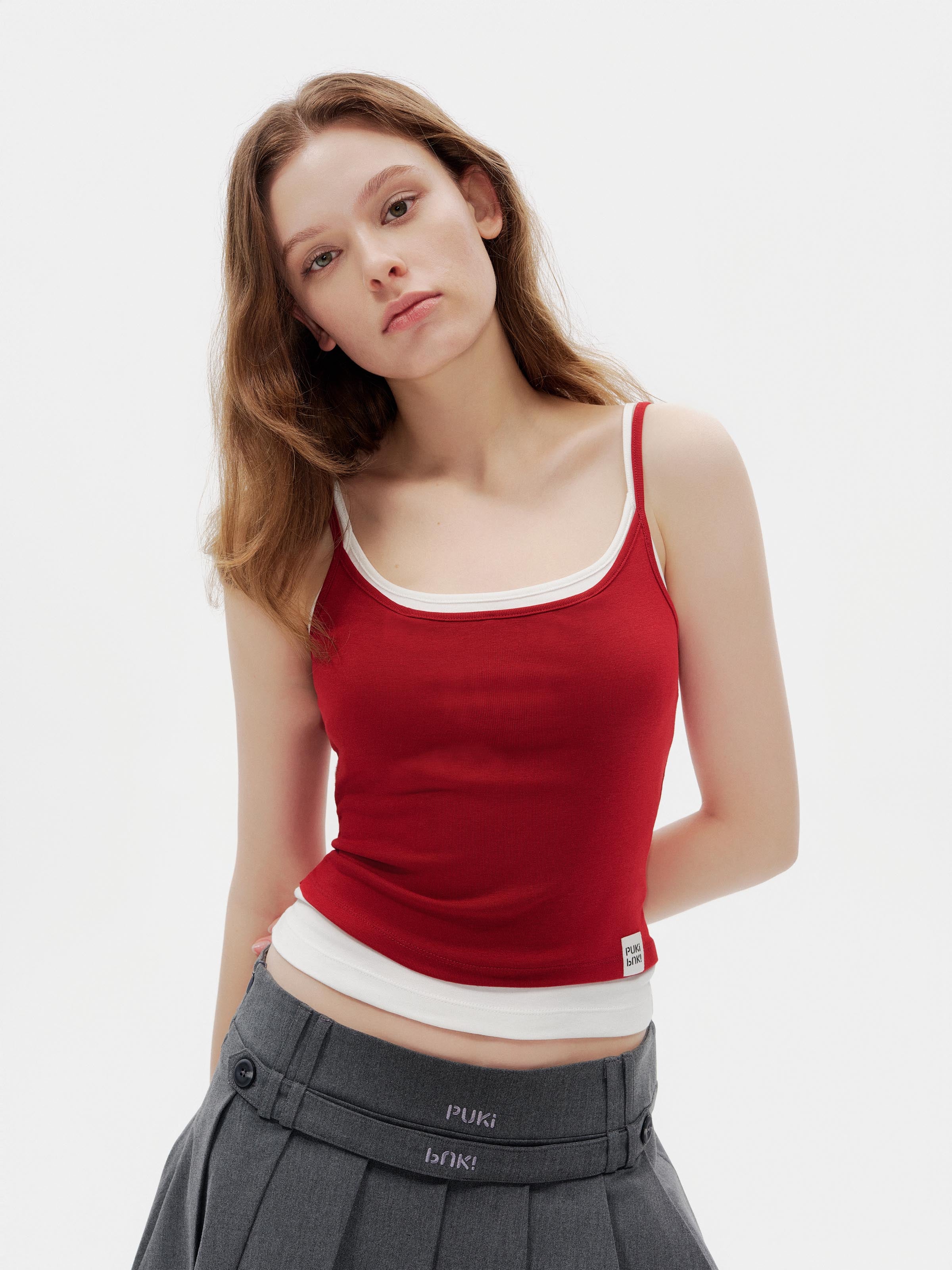 Faux-Layer Camisole