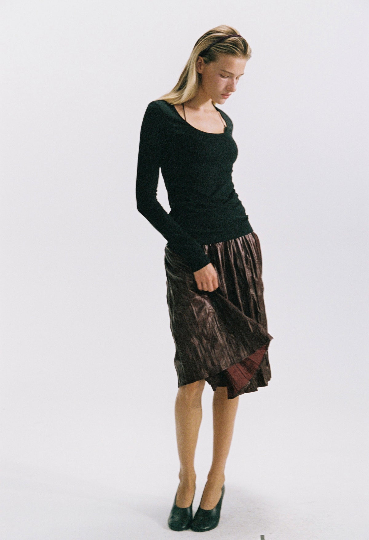 Linea Scoop-Neck Top