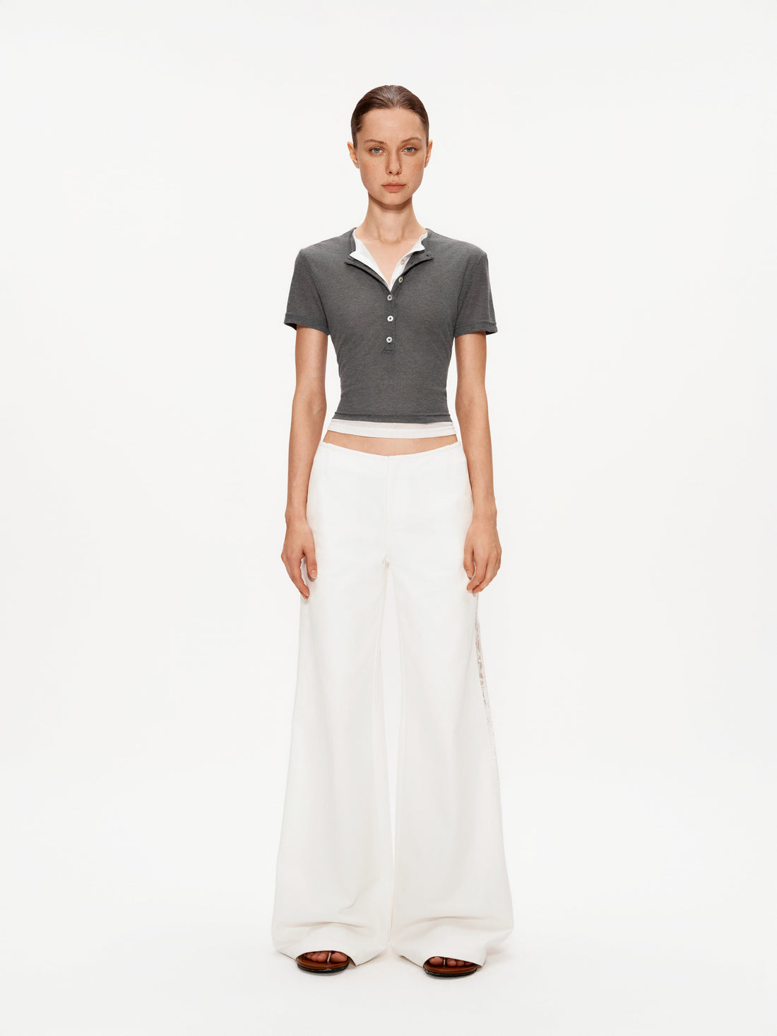 The Veil Henley Tee