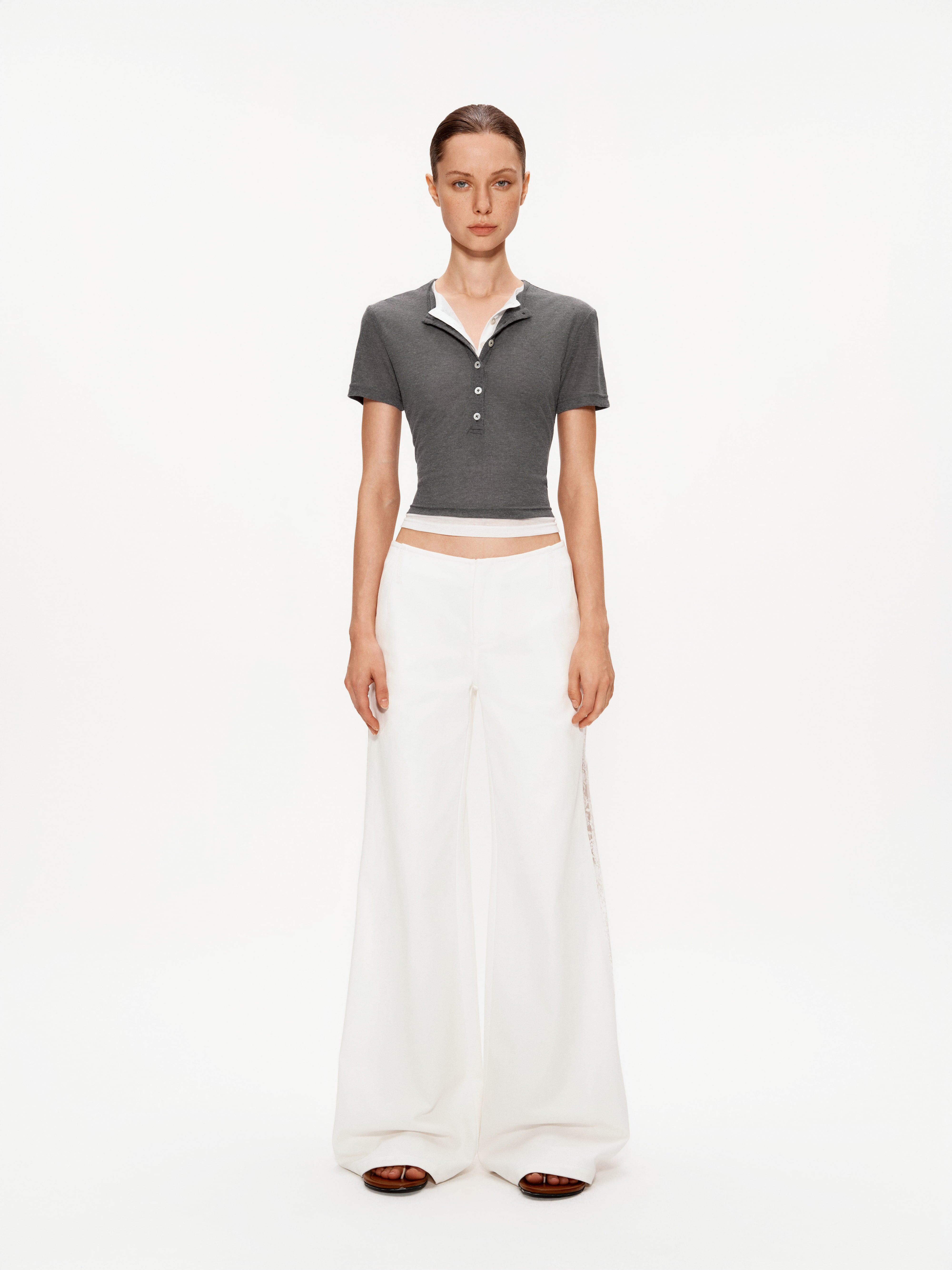 The Veil Henley Tee