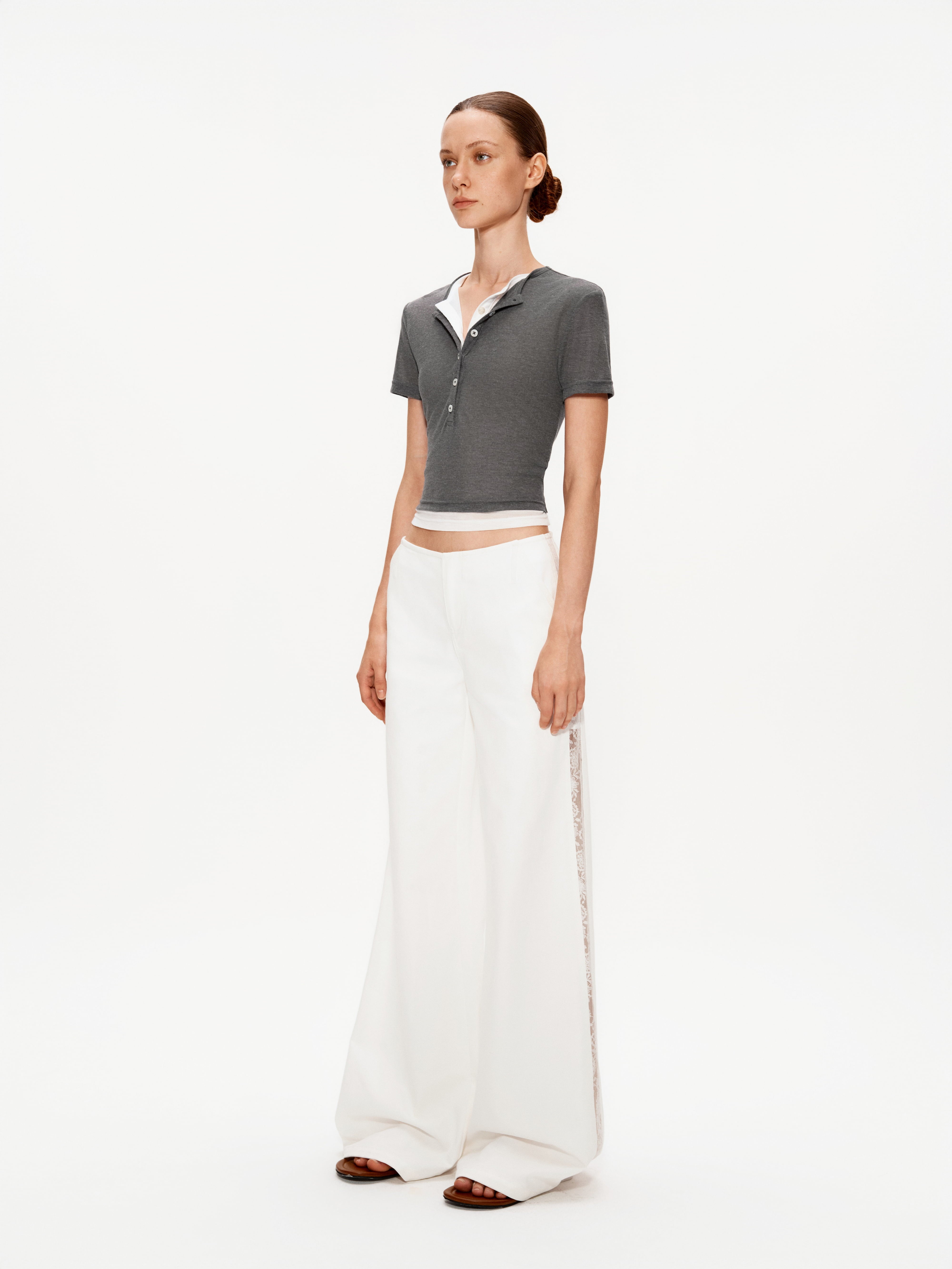 The Veil Henley Tee