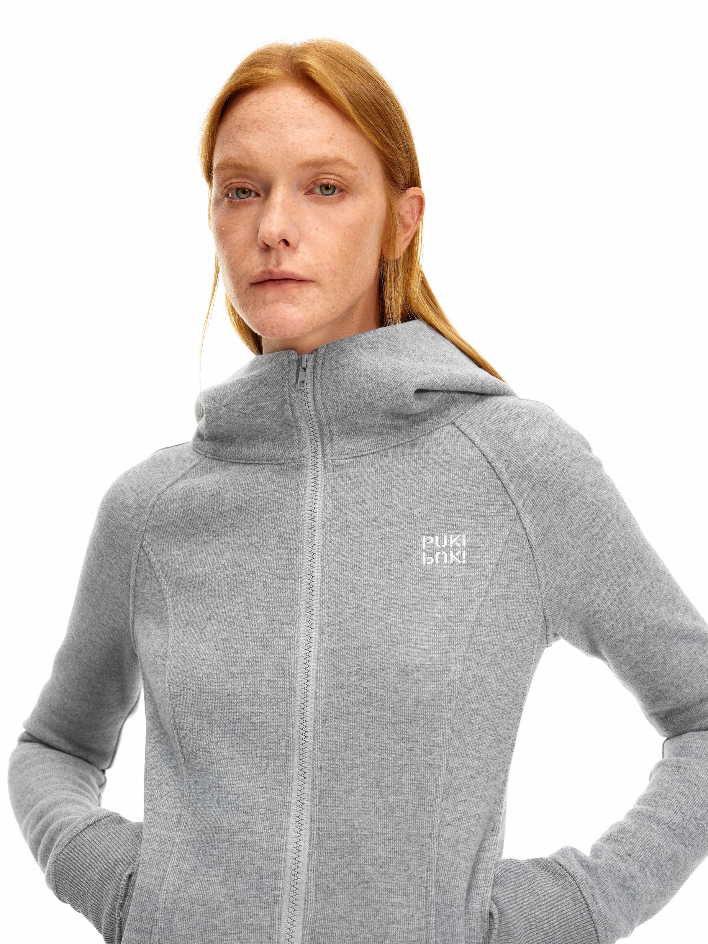 Bodycon Zip-up Hoodie