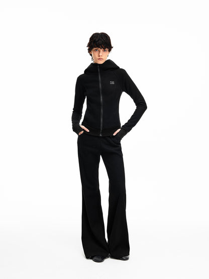Bodycon Zip-up Hoodie