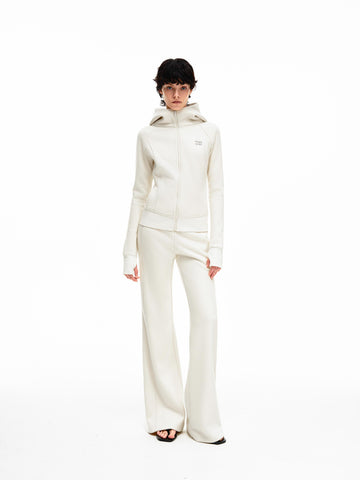 Acetate Paneled Slim-Fit Tracksuit Set