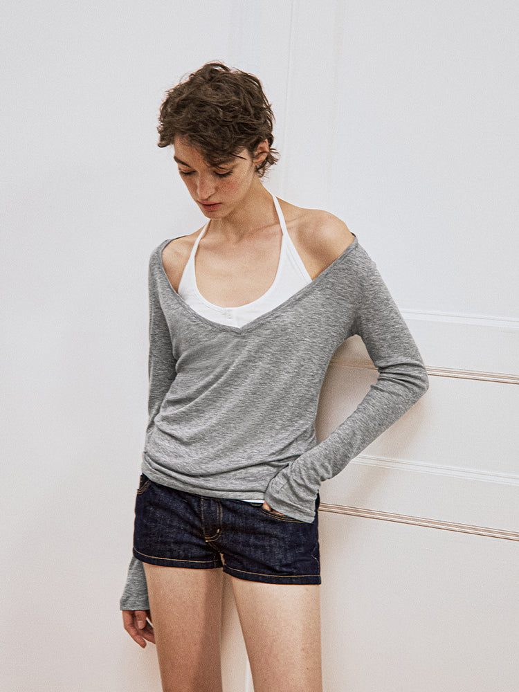 The Layered Halter Top