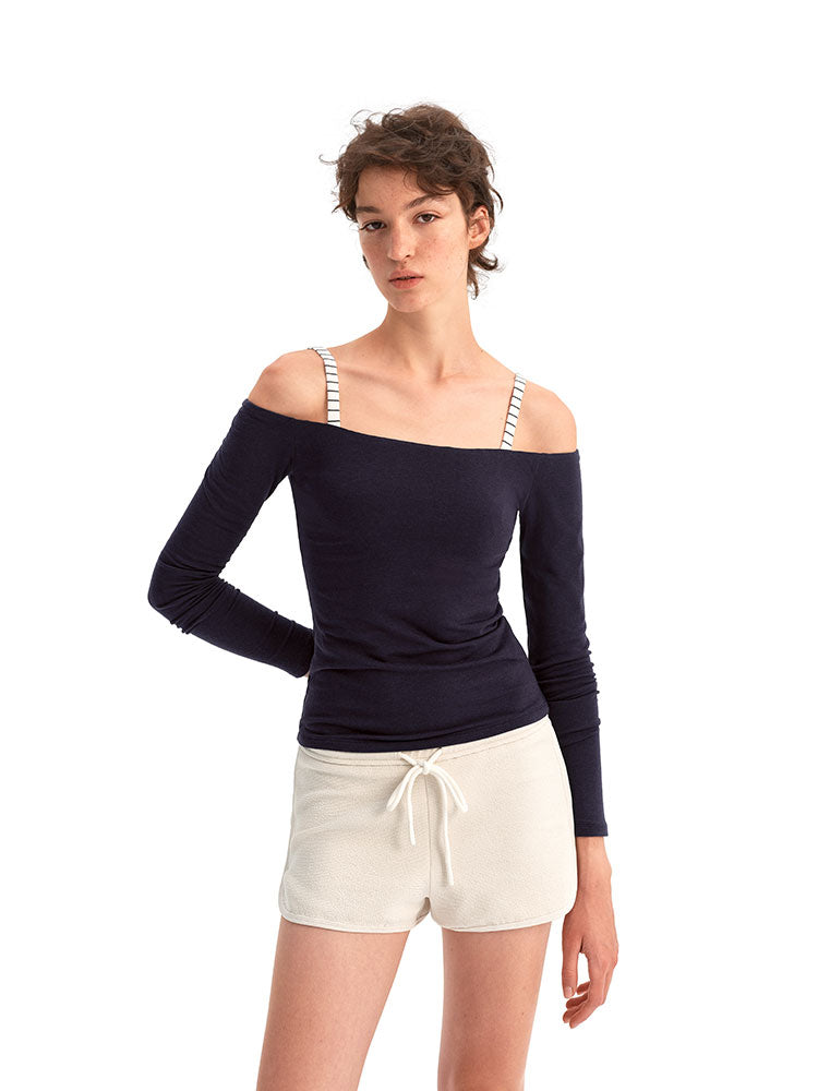 Ontour Off-Shoulder Stretch Bodysuit