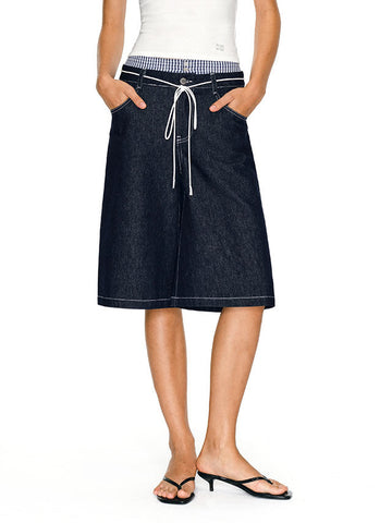Scholar Denim Shorts