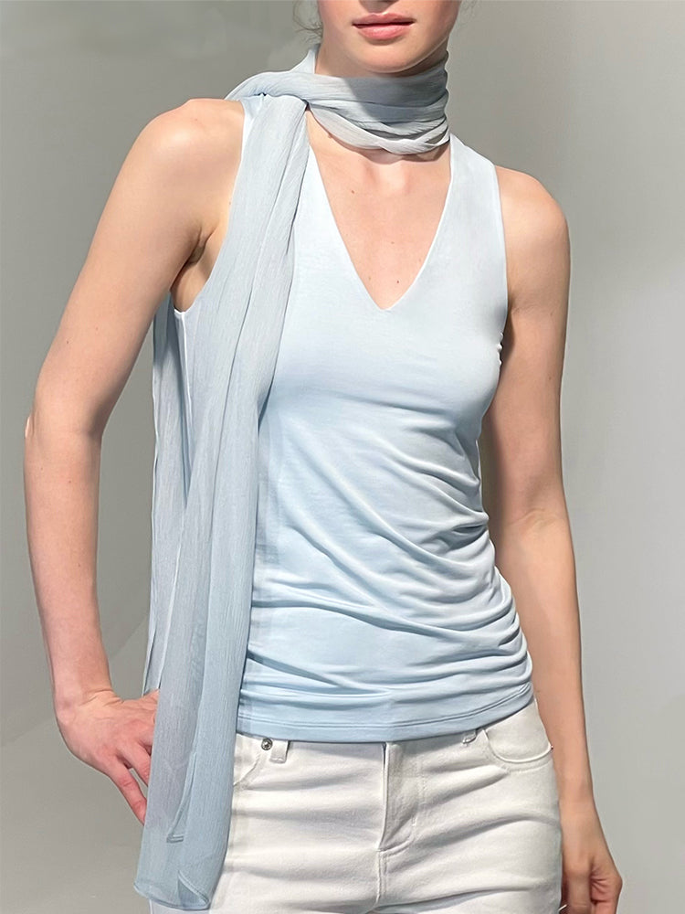 The Scarf Halter Top
