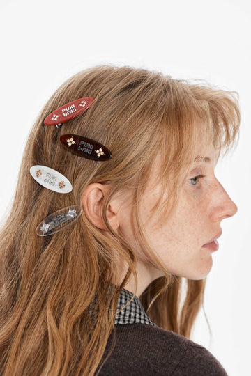 Acetic Acid Rhinestone Hair Clip