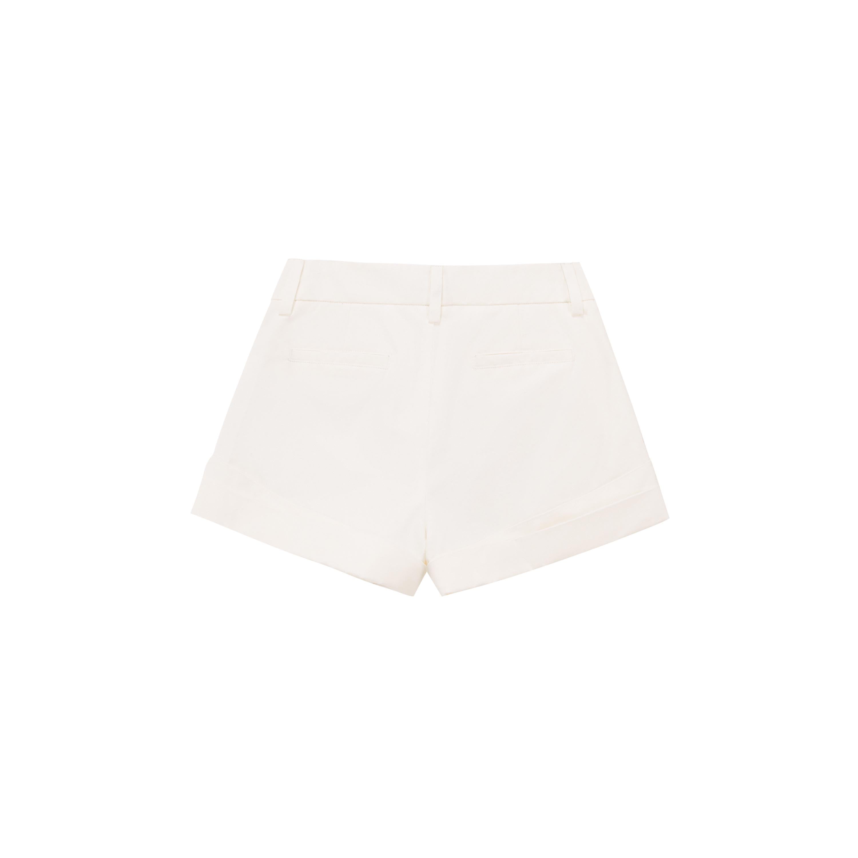 The Relaxed Pleated Shorts